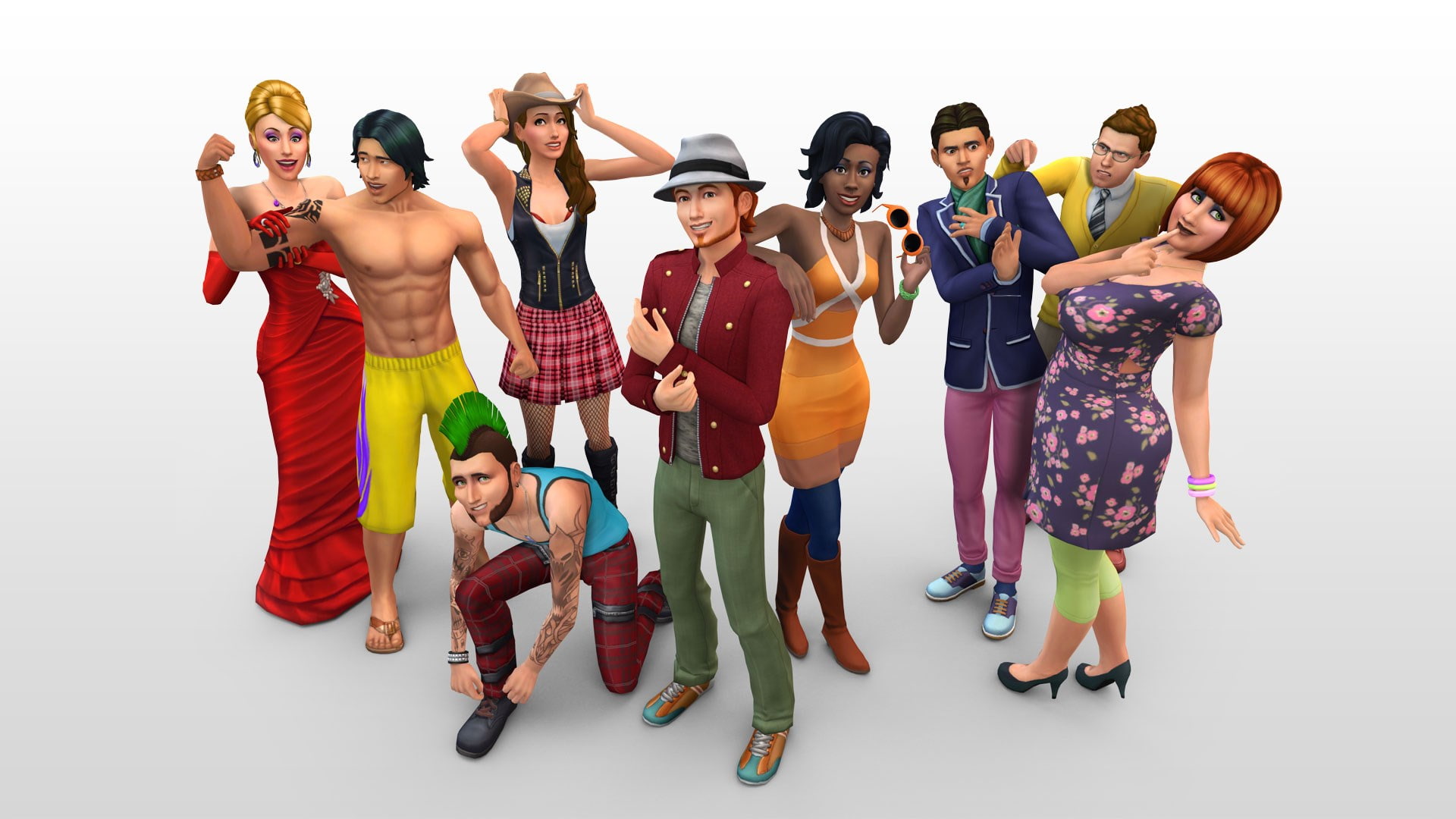 1080P, The Sims 4, HD Wallpaper
