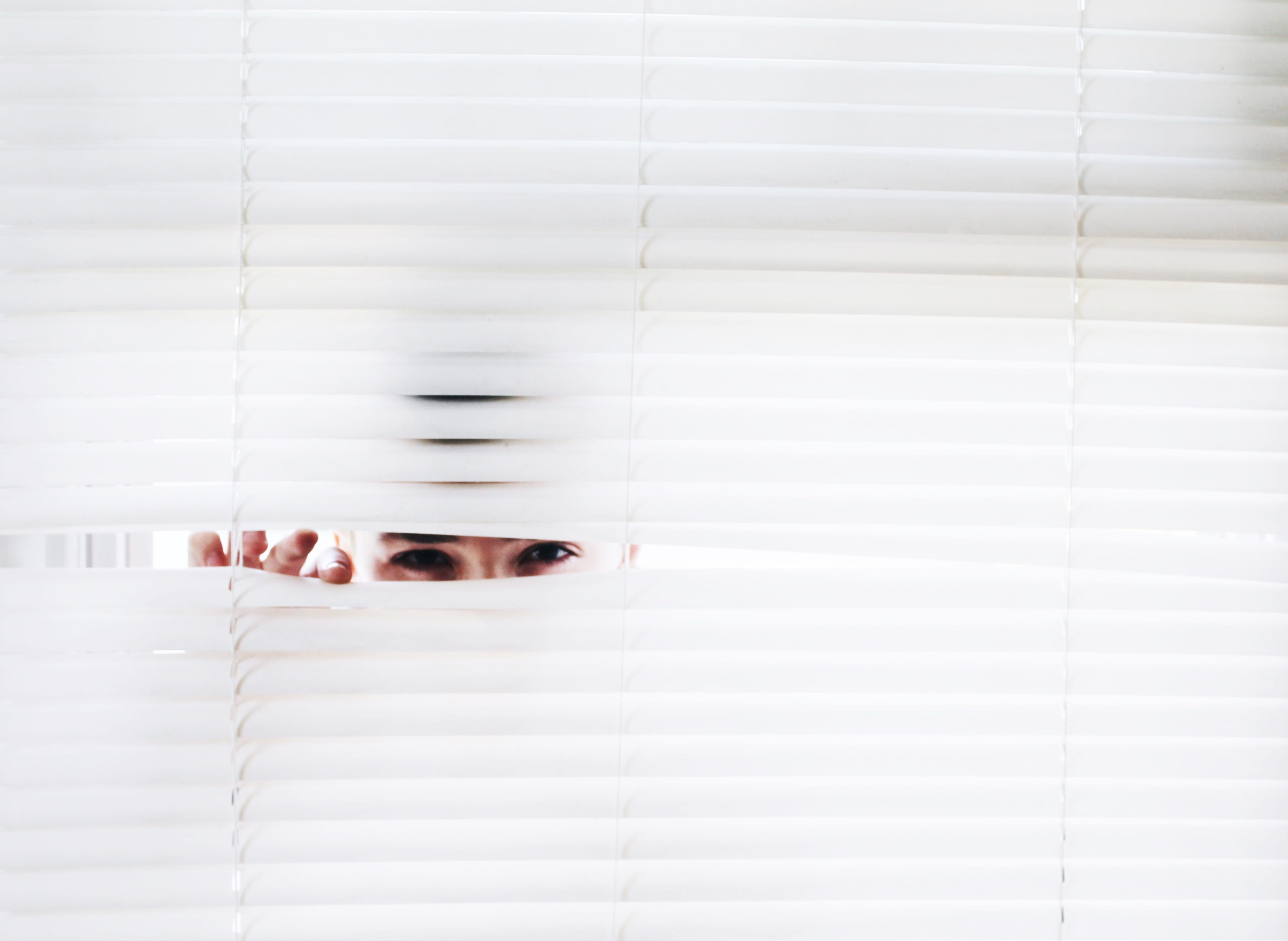 mouth open, women, human hand, window, leisure activity, human body part, human face, photography, real people, hiding, peeking, lifestyles, person, body part, HD Wallpaper