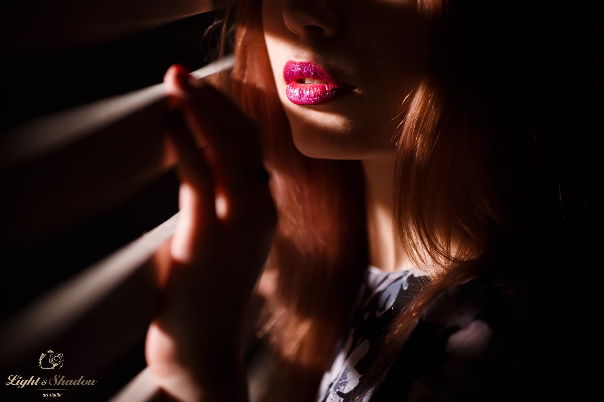 close-up, mouth open, nail, hairstyle, Yri Filichkin, black background, human lips, lipstick, face, beauty, hair, human body part, 500px, dark, lips, adult, HD Wallpaper