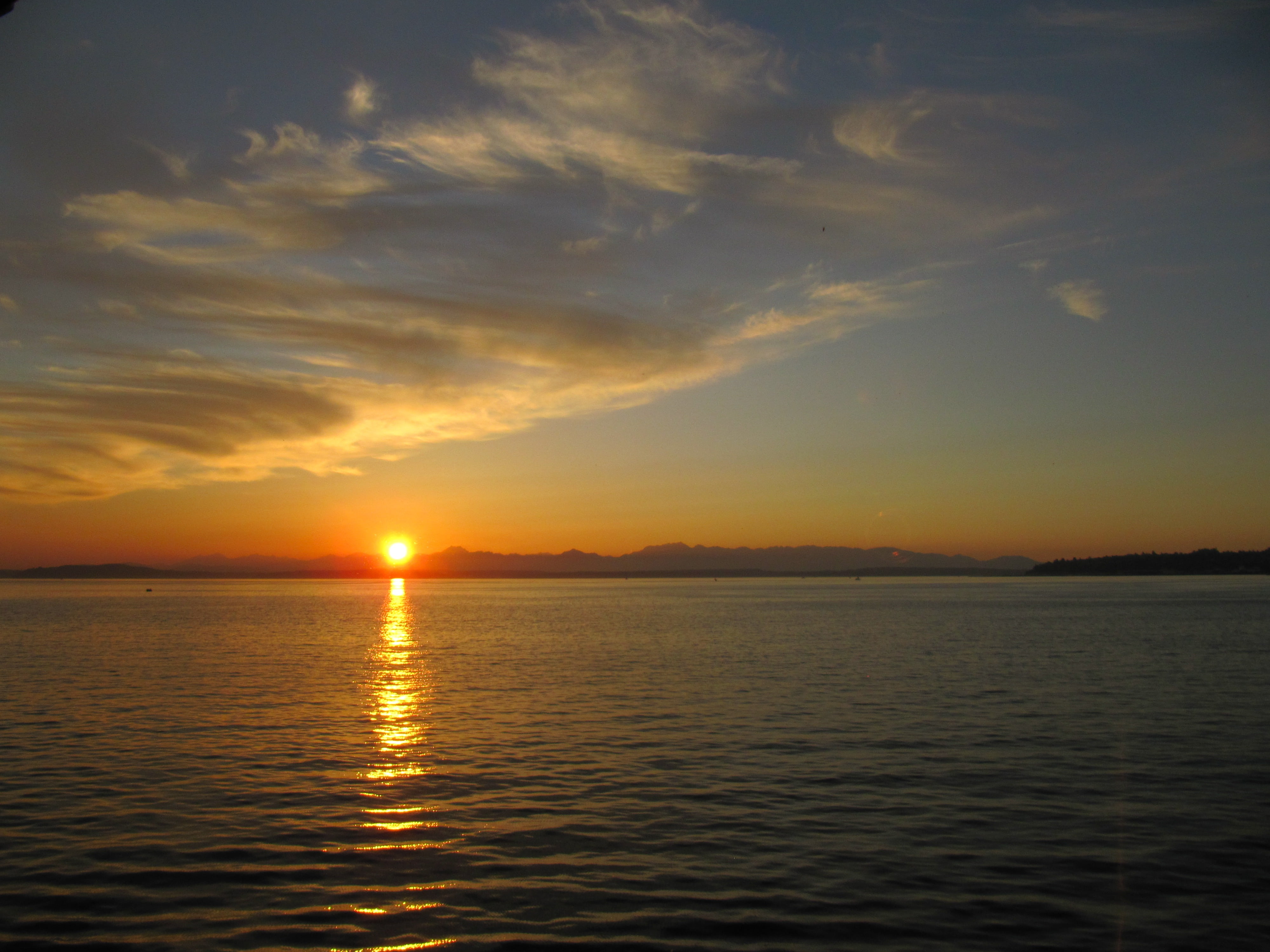 cloud - sky, rippled, alki beach, 4K, puget sound, alki, waterfront, beauty in nature, tranquility, pacific, sound, idyllic, tranquil scene, white, water, HD Wallpaper