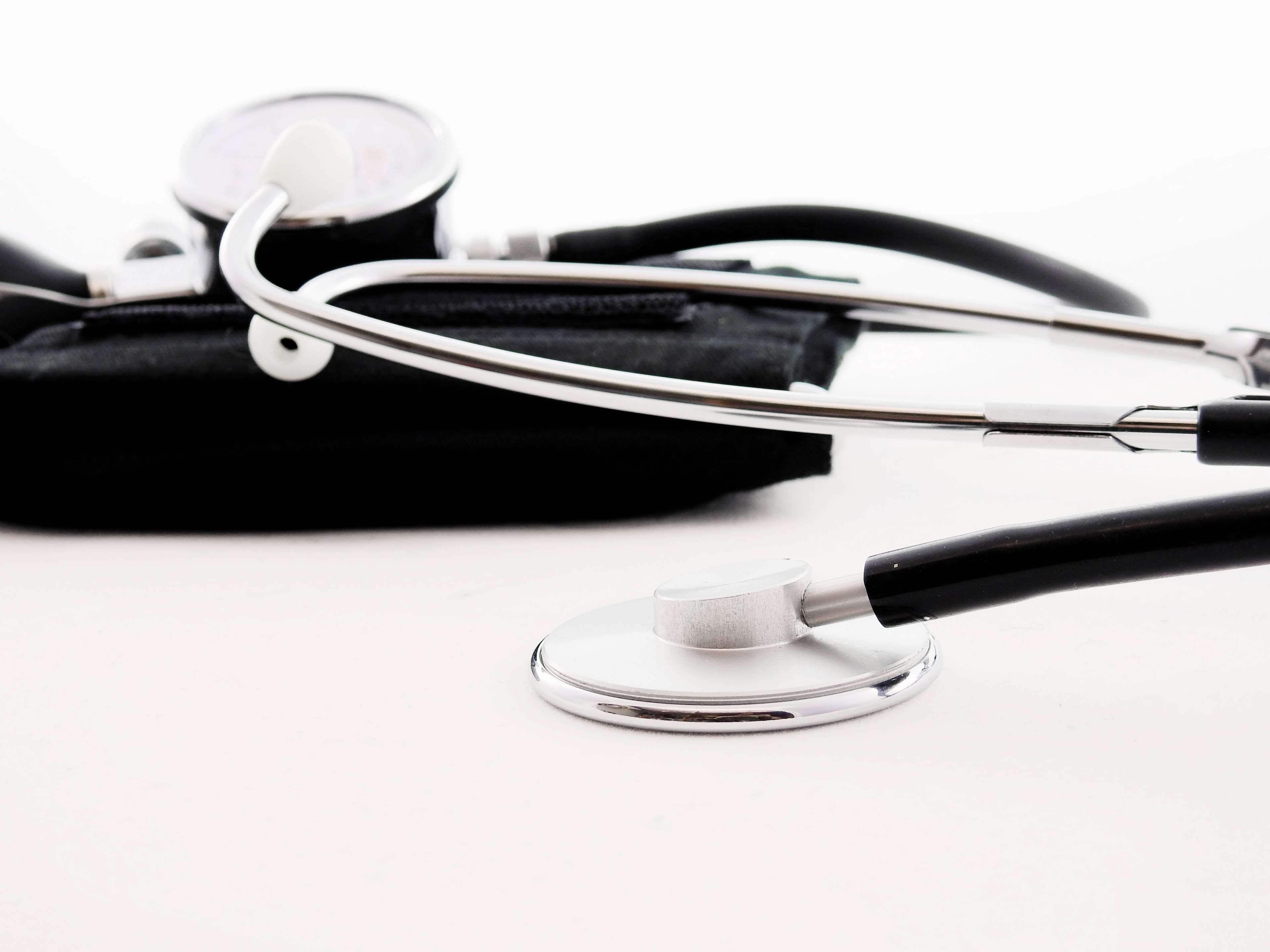 electrical equipment, blood pressure, circuit, heartbeat, listening, stethoscope, hospital, indoors, equipment, medical instrument, heal, technology, medical, HD Wallpaper