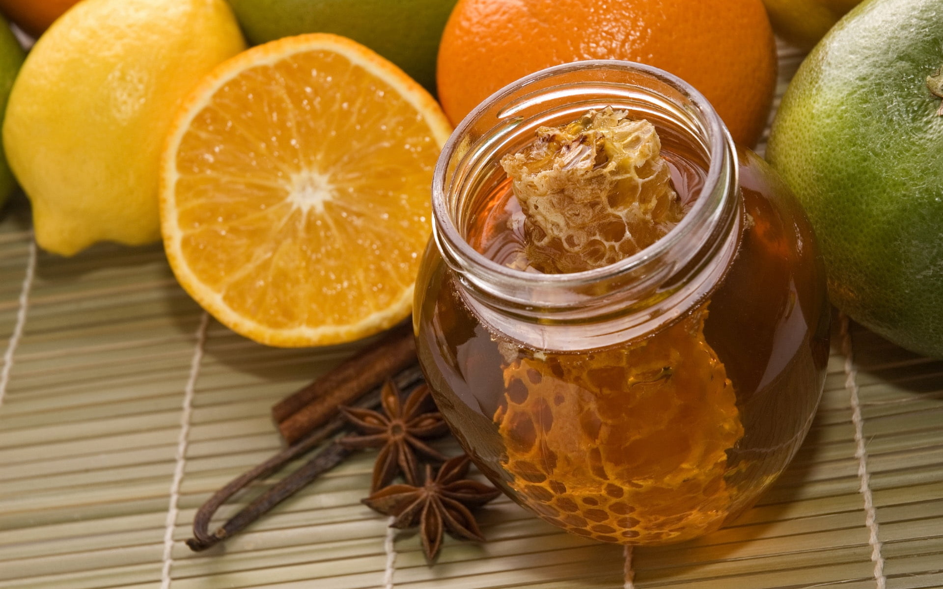 honeycombs, food, wellbeing, ingredient, slice, leaf, spice, healthy Lifestyle, organic, tea - Hot Drink, healthcare And Medicine, no People, nature, jar, HD Wallpaper