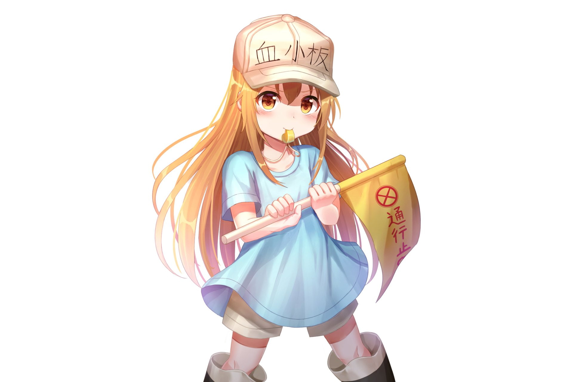 1080P, Cells at Work!, Anime, Platelet (Cells at Work!), HD Wallpaper