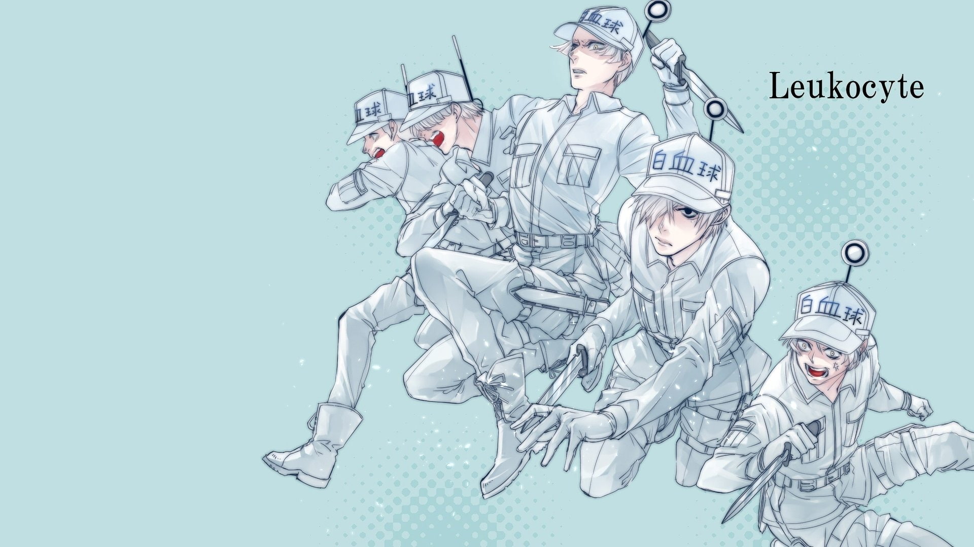 Cells at Work!, 1080P, U-1146 (Cells At Work!), Anime, HD Wallpaper