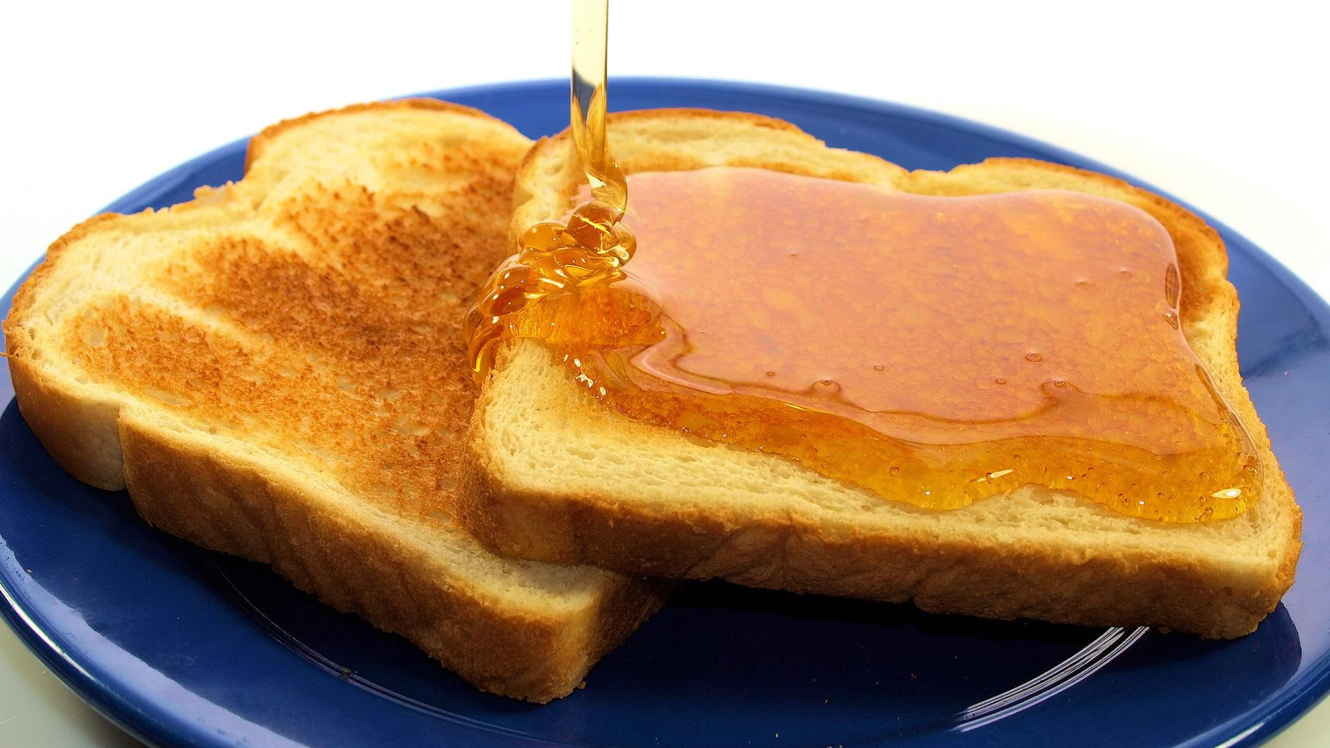 bread, toaster, 1080P, honey, photography, 1920x1080, HD Wallpaper