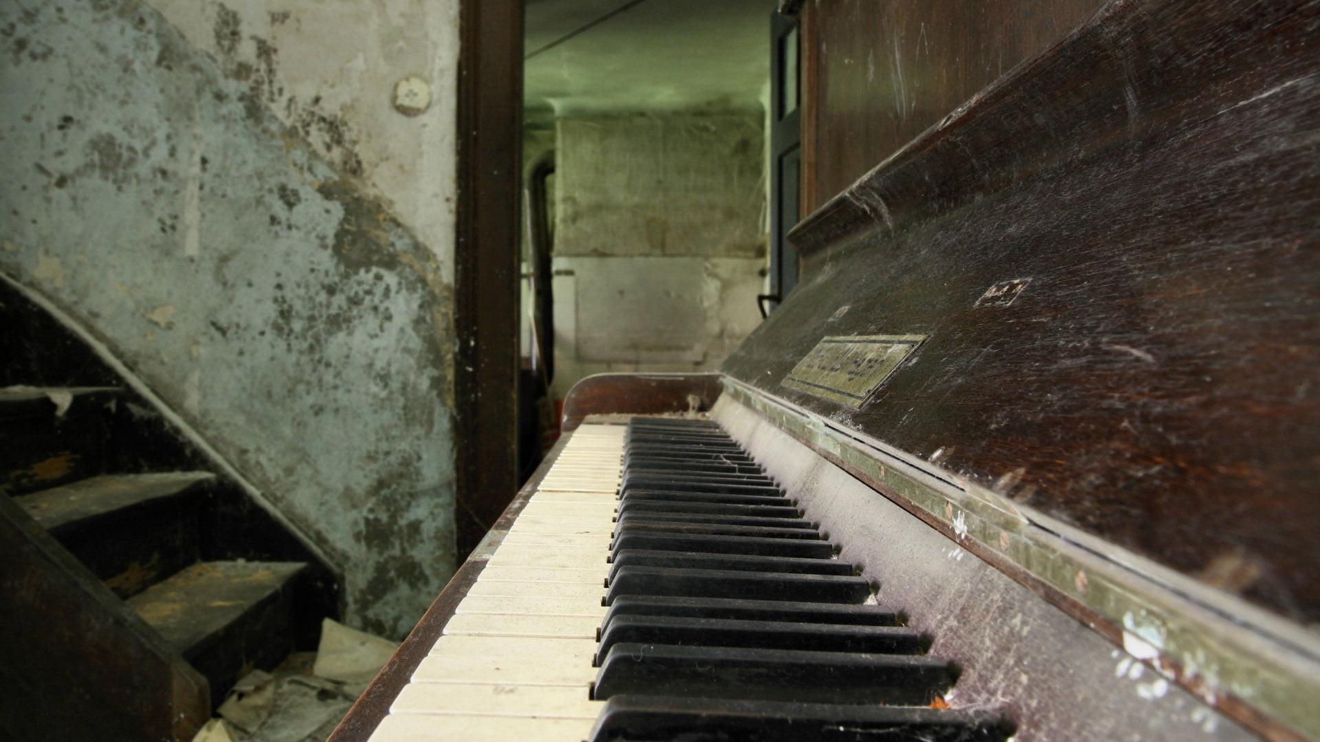 1080P, old, day, life, absence, urban, stairs, tunnel, abandoned, indoors, stairway, lumbermill, step, stringed instrument, industry, food and drink, structure, HD Wallpaper