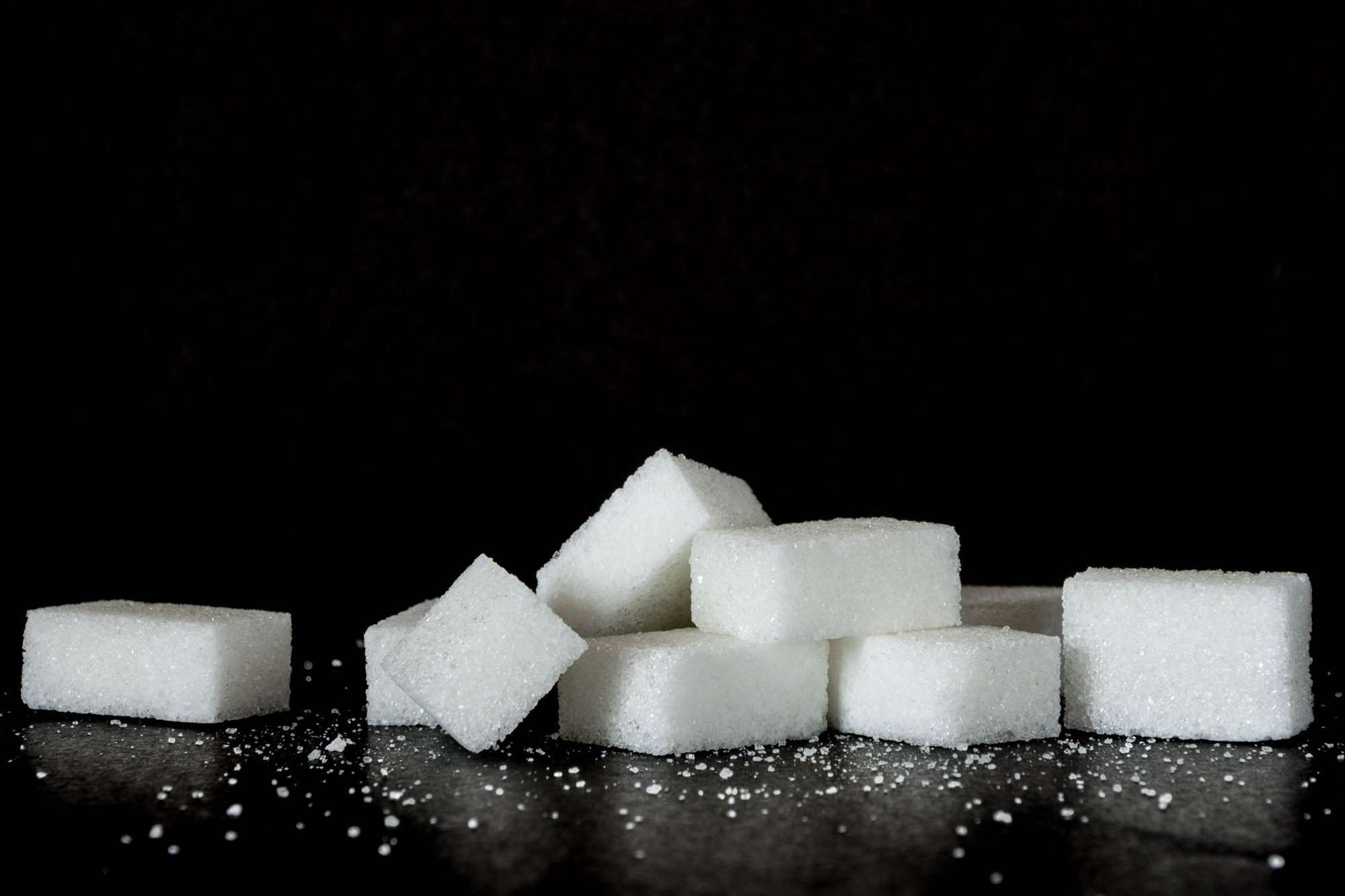 1080P, soft, sugar cube, sugar, close-up, dark, food and drink, black color, food, stack, heap, still life, indoors, cube shape, cut out, calories, studio shot, HD Wallpaper