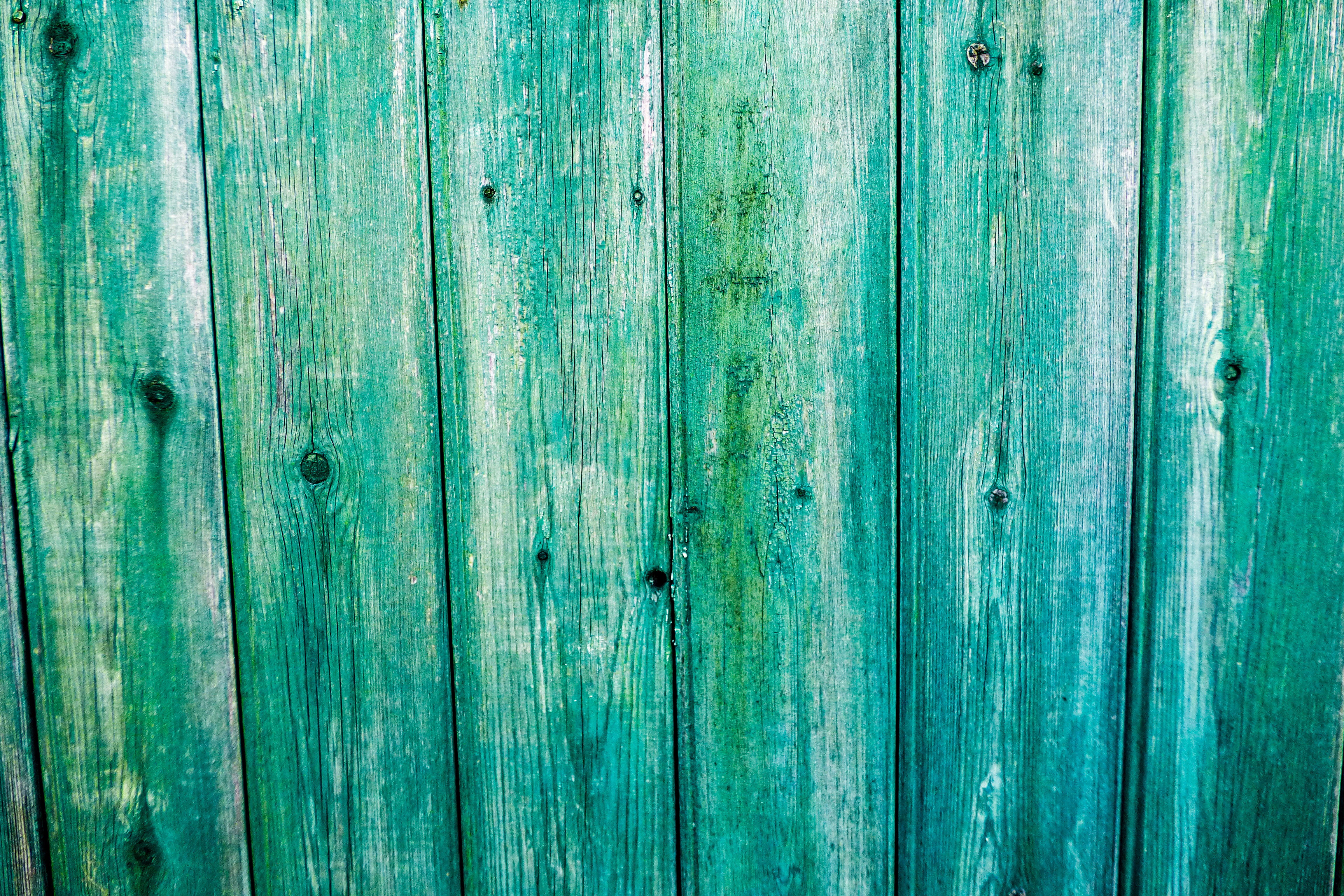 backgrounds, wood, textures, built structure, architecture, green wood, High-resolution, wood grain, resolution, shot, full frame, green color, rough, blue, HD Wallpaper