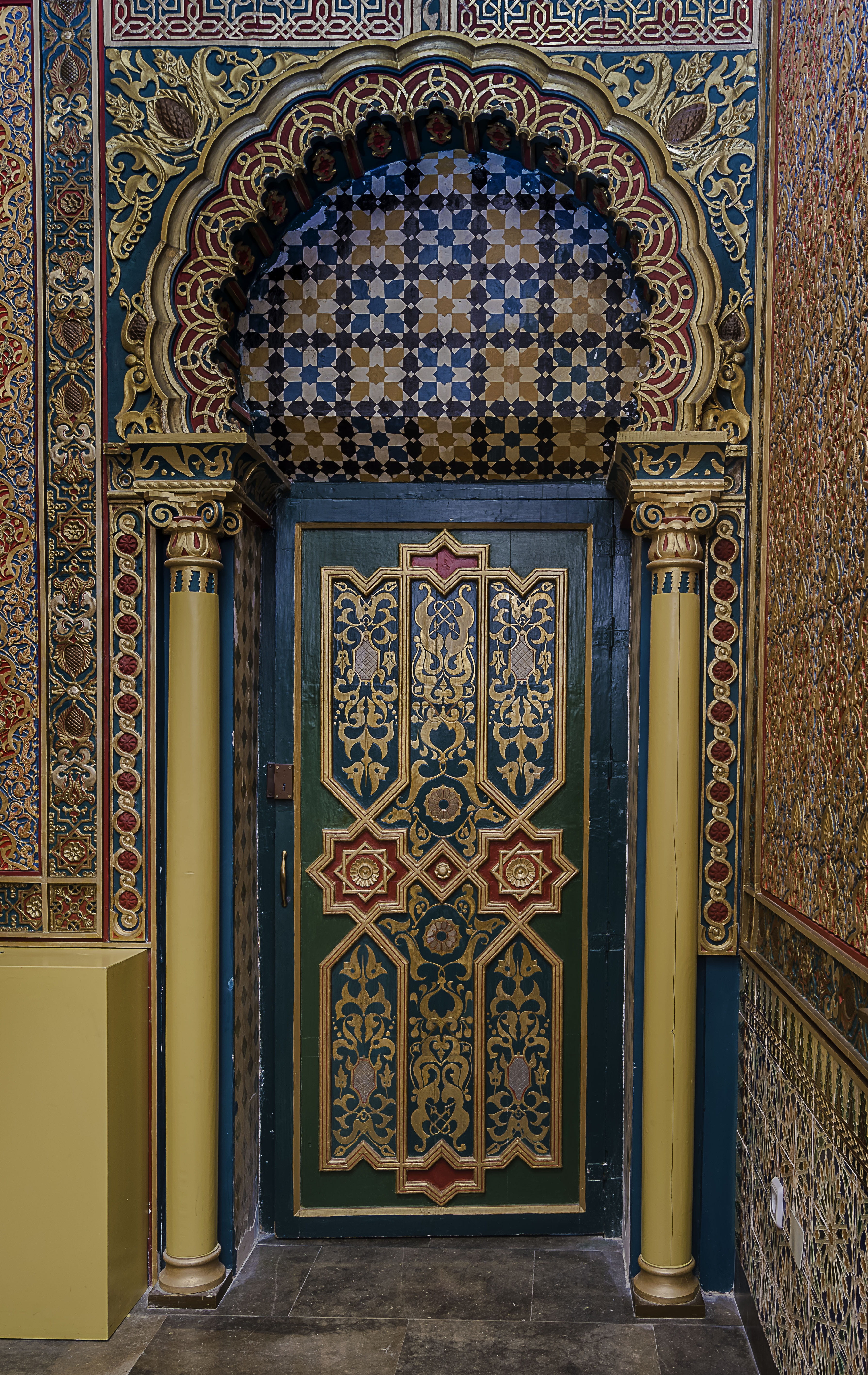 no people, architectural column, 5K, ornaments, ornate, architecture, religion, wood, history, building, door, design, built structure, craft, entrance, Phone HD Wallpaper