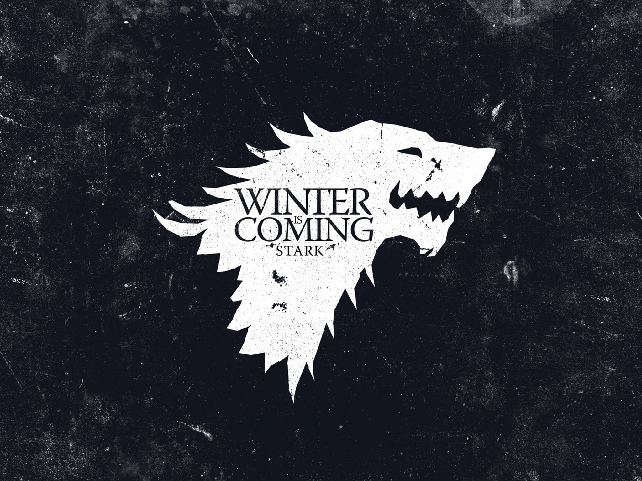 game, coming, black, direwolf, house, 1080P, wolves, thrones, winter, stark, crest, HD Wallpaper