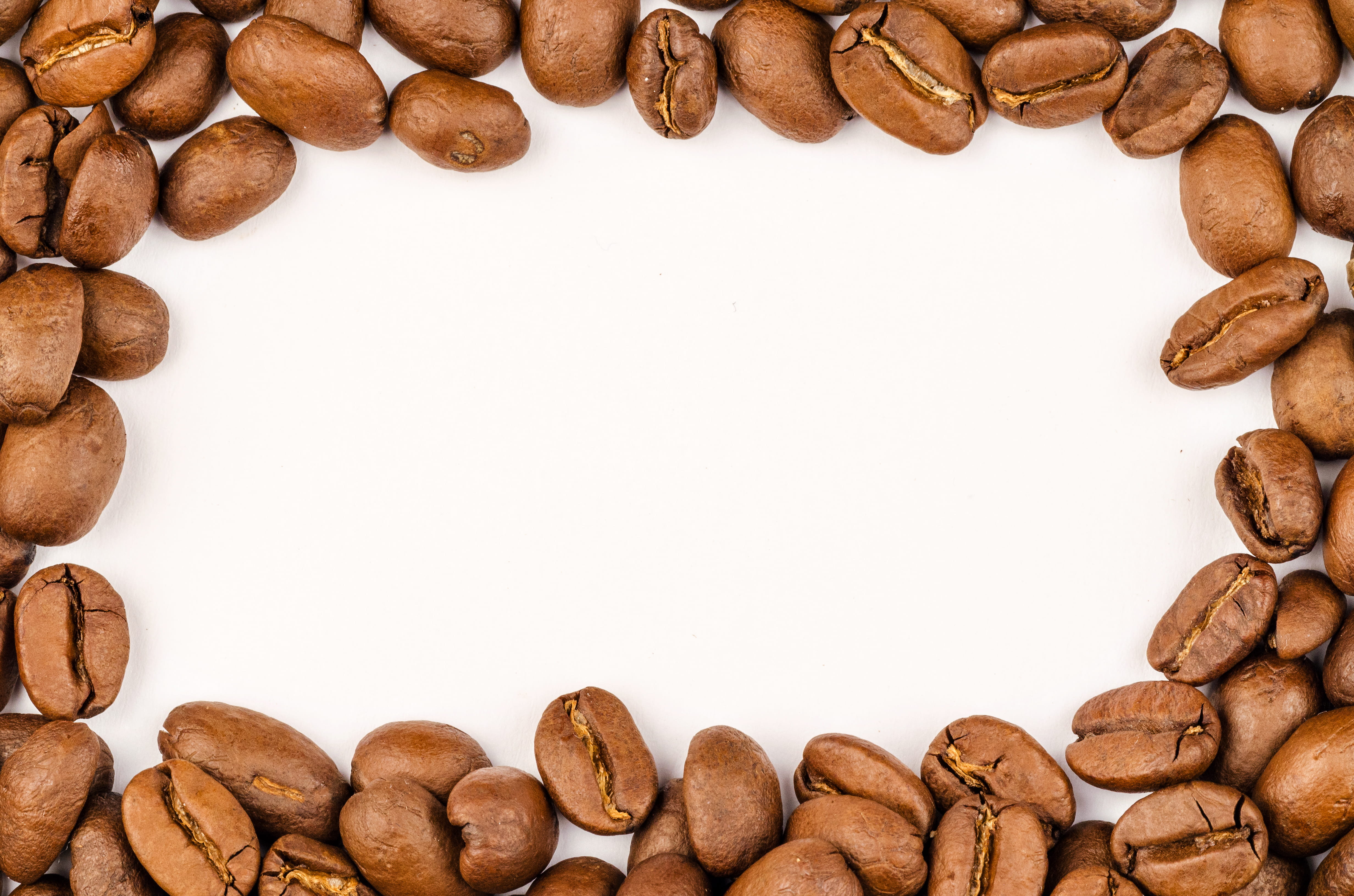 healthy eating, almond, frame, 4K, freshness, snack, large group of objects, food, coffee, caffeine, raw, seeds, directly above, white background, indoors, HD Wallpaper