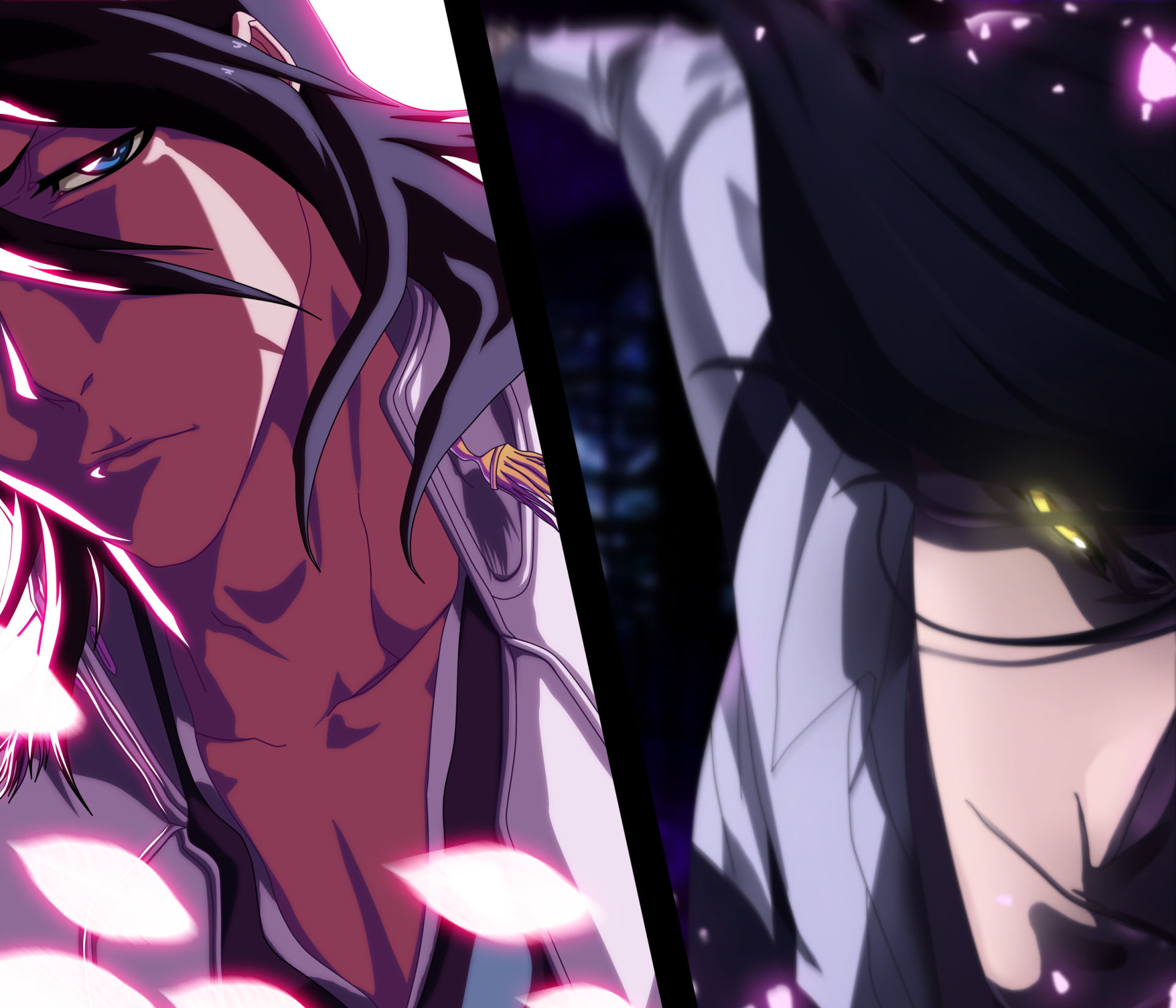 1080P, Byakuya Kuchiki, Bleach, Shūkurō Tsukishima, HD Wallpaper