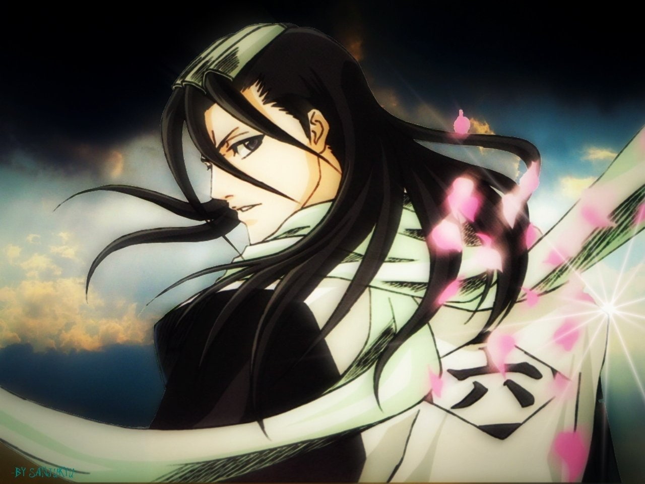 Bleach, 720P, Byakuya Kuchiki, HD Wallpaper