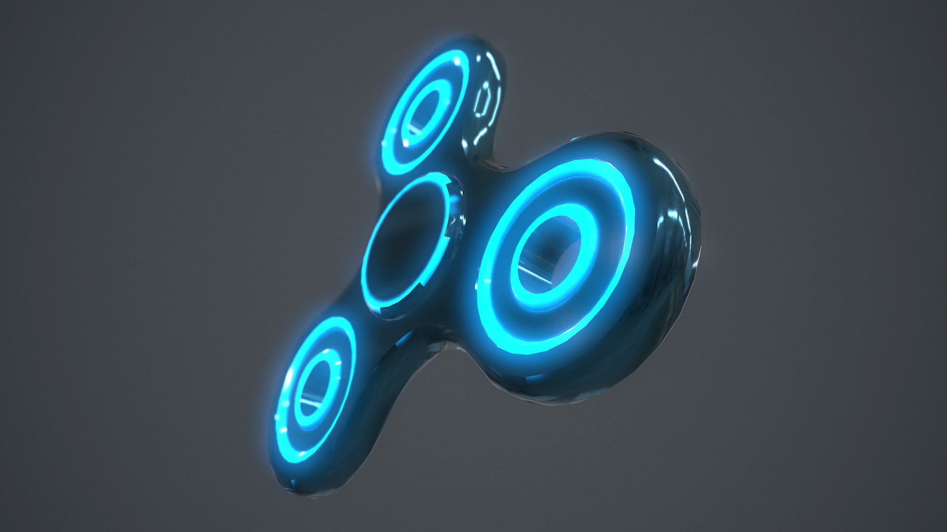 Neon lights, 3d, play, Fidget Spinner, 1080P, toy, HD Wallpaper
