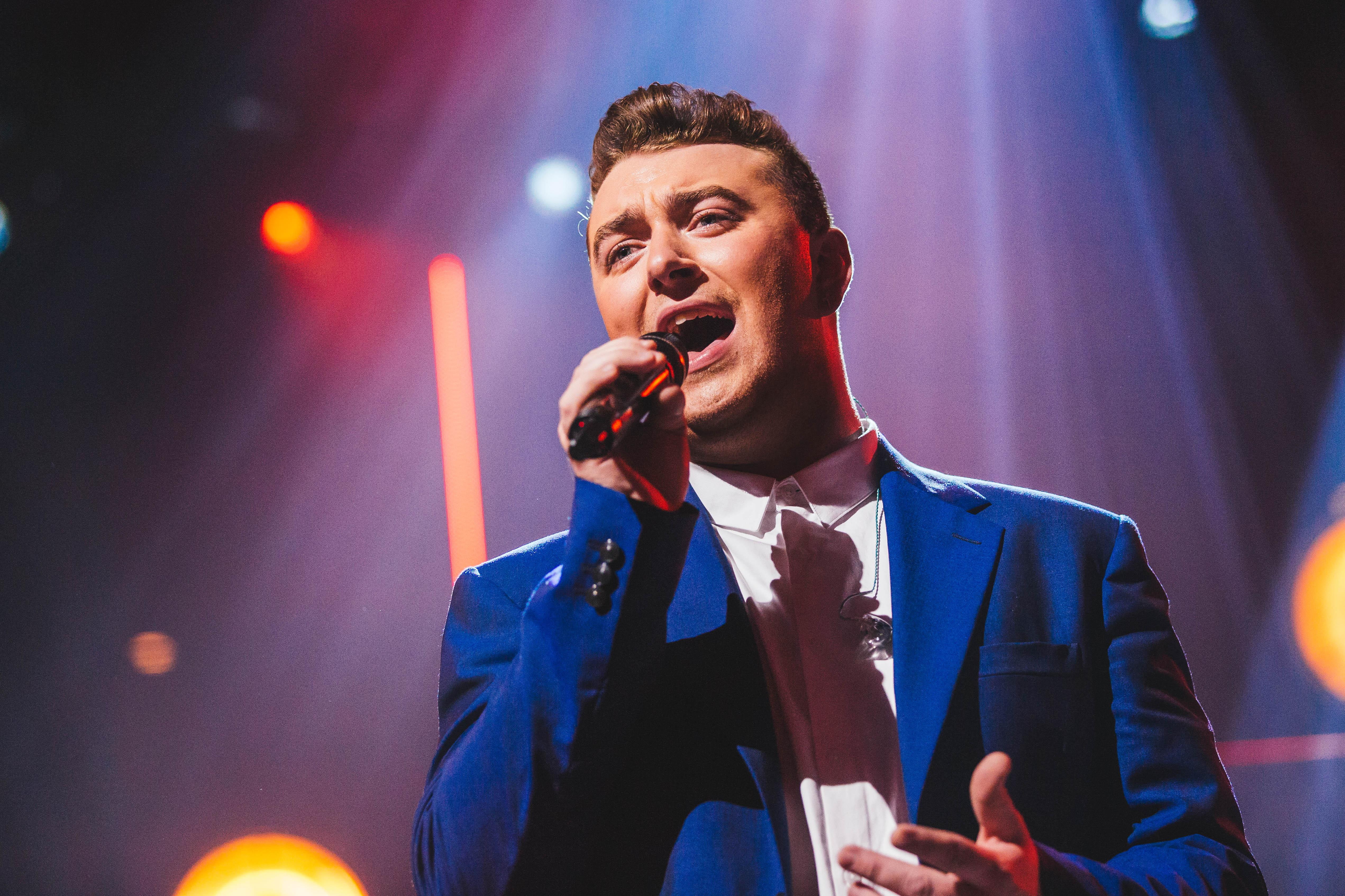 smith, sam, angeles, los, awards, 2014, music, american music awards, american, california, los angeles, 4K, sam smith, HD Wallpaper