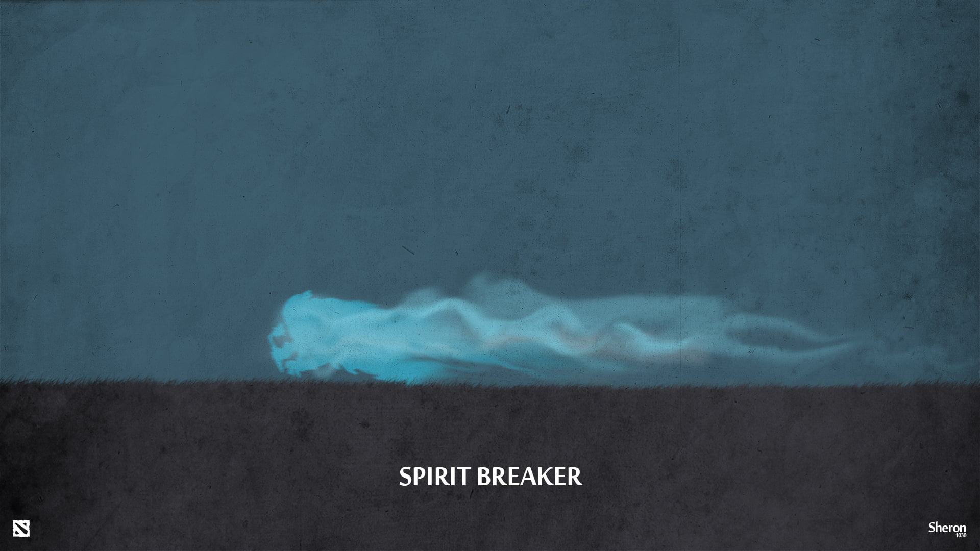 sign, communication, screenshot, nature, dota 2, cloud - sky, western script, no People, valve, spirit breaker, textured, minimalism, textured effect, backgrounds, HD Wallpaper