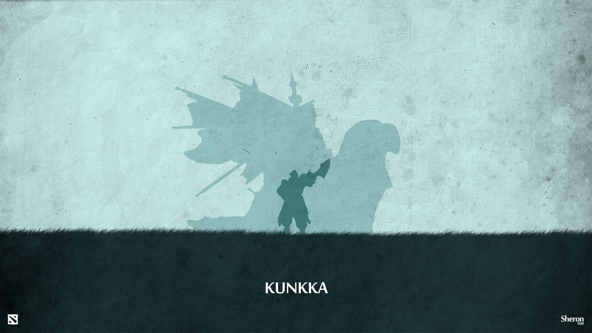 1080P, Kunkka, Dota 2, Sheron1030, HD Wallpaper
