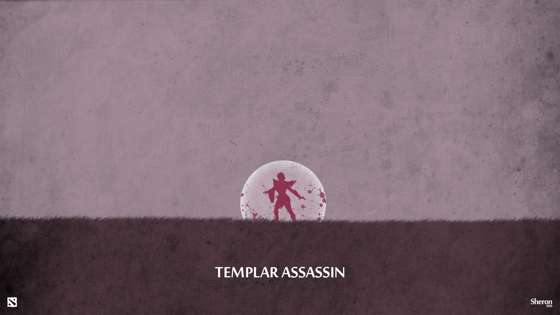 minimalsim, dota 2, 1080P, sheron1030, Templar assassin, valve, Lana, HD Wallpaper