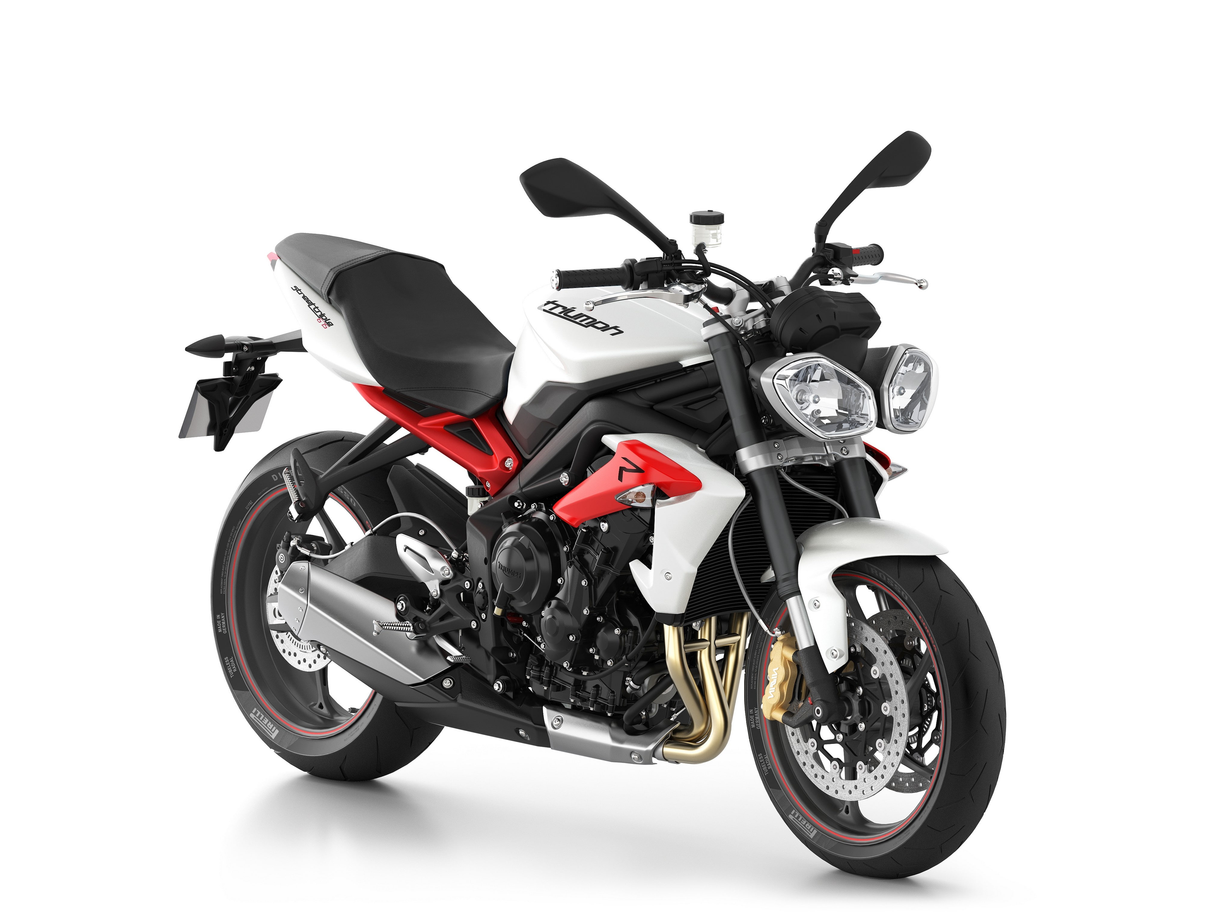 2013, 675, 4K, triple, triumph, street, HD Wallpaper