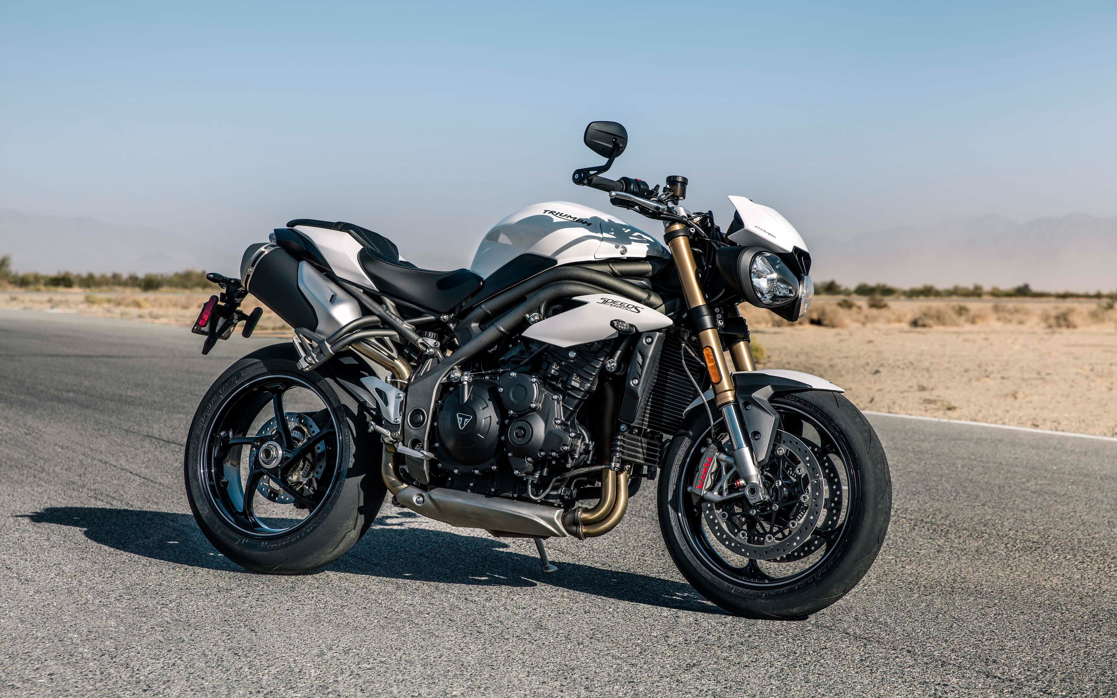 outdoors, one person, travel, shadow, riding, leather, crash helmet, road, ride, day, land vehicle, 2018, helmet, sky, headwear, biker, transportation, HD Wallpaper