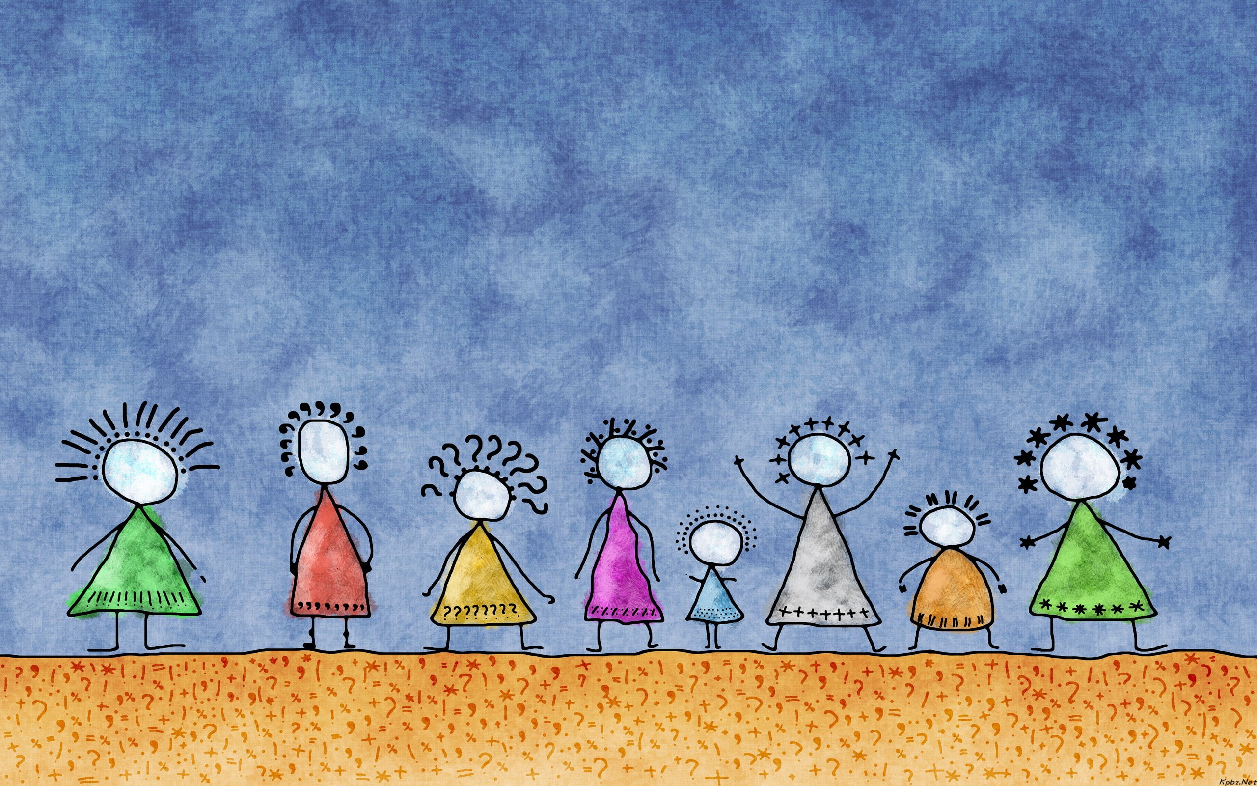 2K, artistic, children, HD Wallpaper
