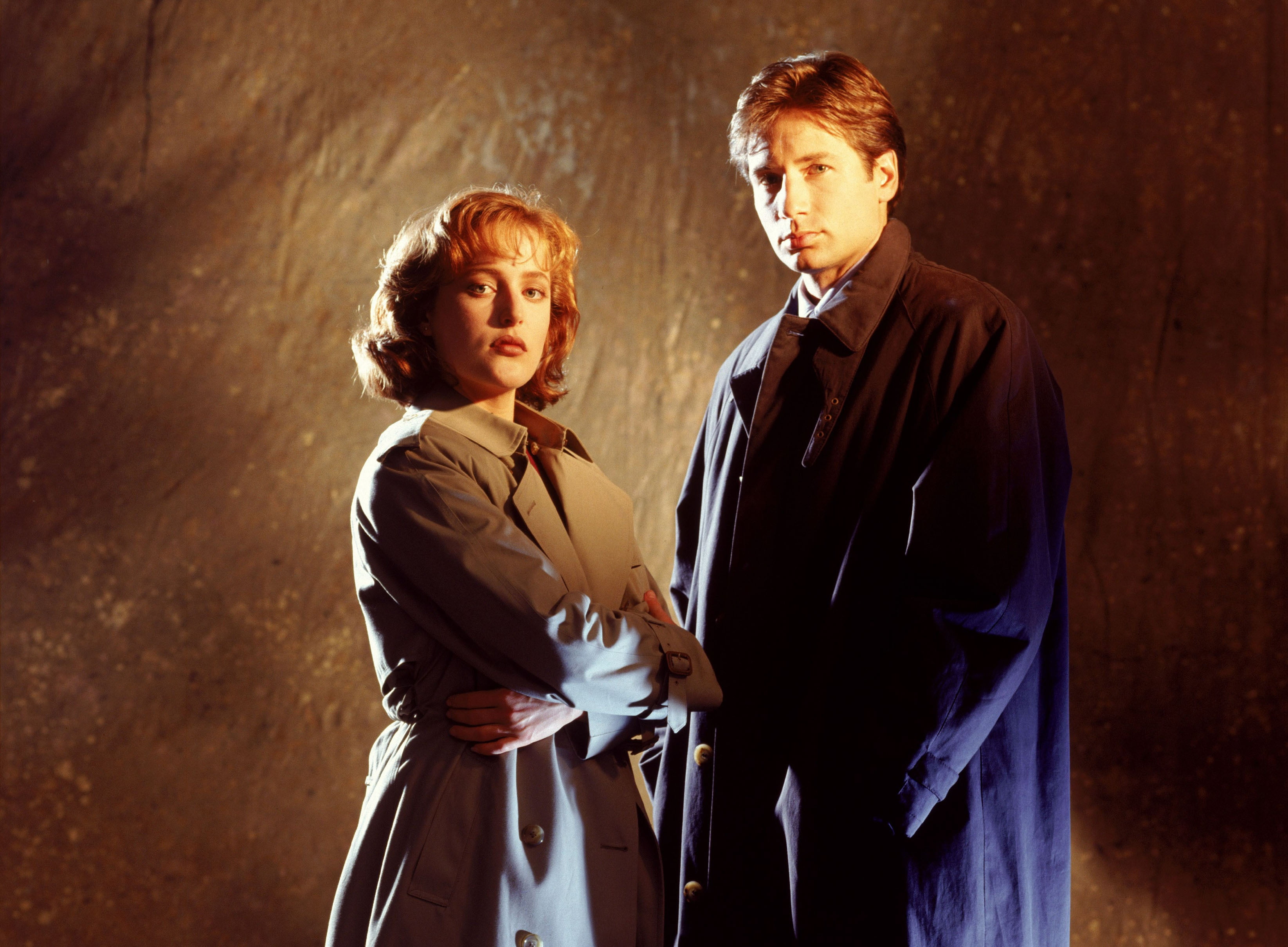 Dana Scully, David Duchovny, the series, 2K, Gillian Anderson, Classified material, The X-Files, Fox Mulder, HD Wallpaper