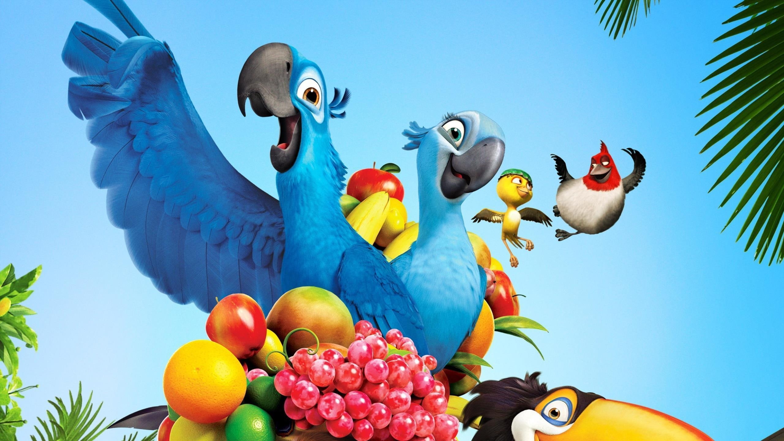 cast, rio, animation, movie, comedy, 2K, animated, HD Wallpaper