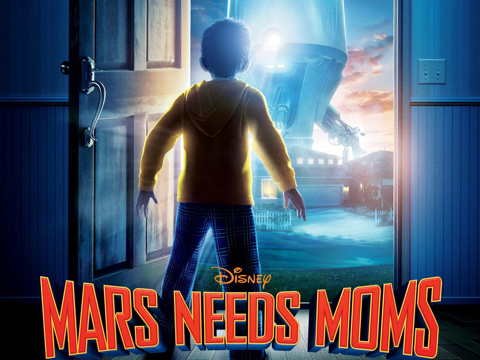 Moms, 720P, Mars, one person, illuminated, western script, city, Needs, night, text, neon, rear view, capital letter, architecture, message, outdoors, HD Wallpaper