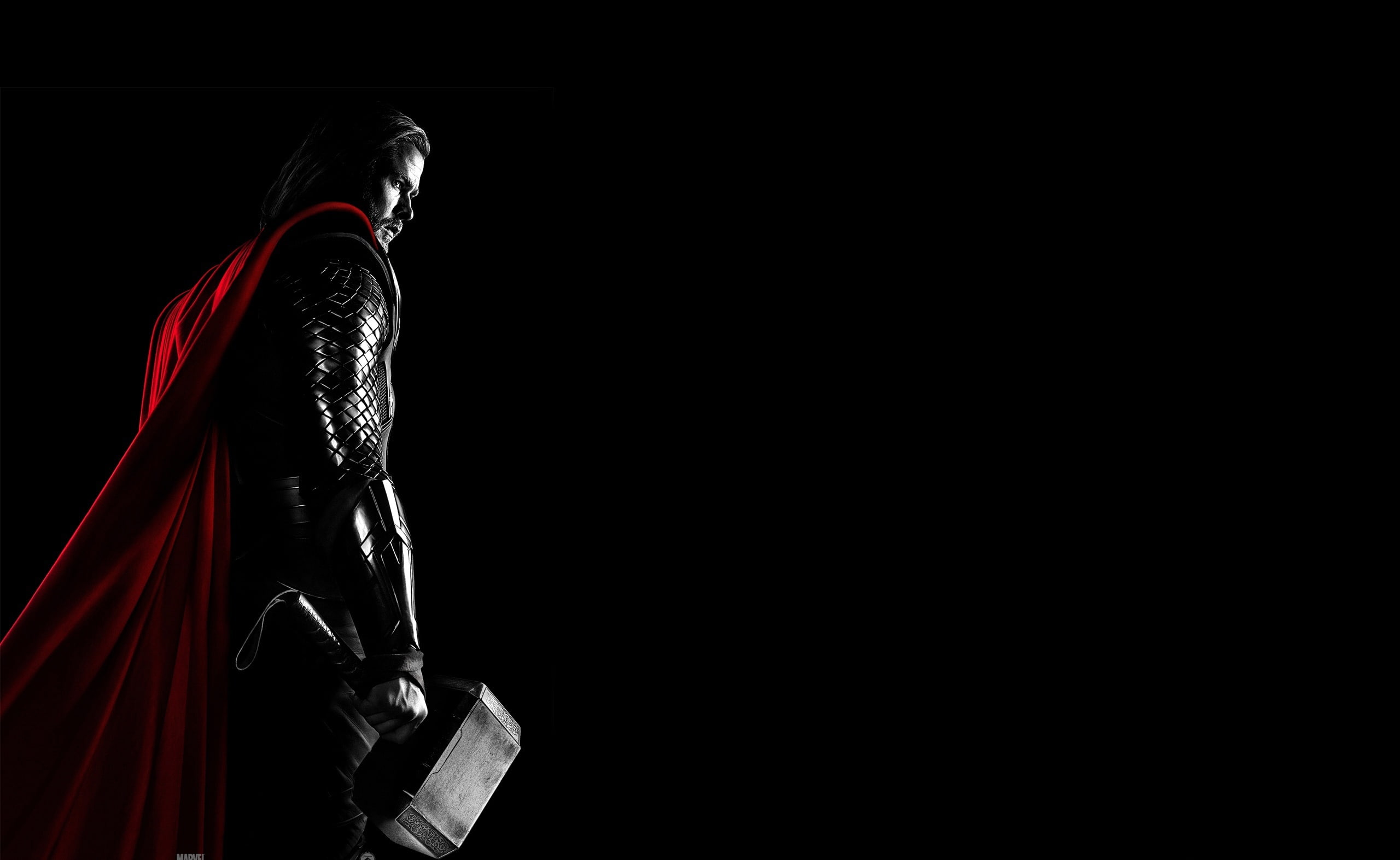 2011, thor film 2011, one person, dark, Thor, side view, fashion, 2K, human body part, low section, black background, skill, studio shot, human leg, Movie, HD Wallpaper
