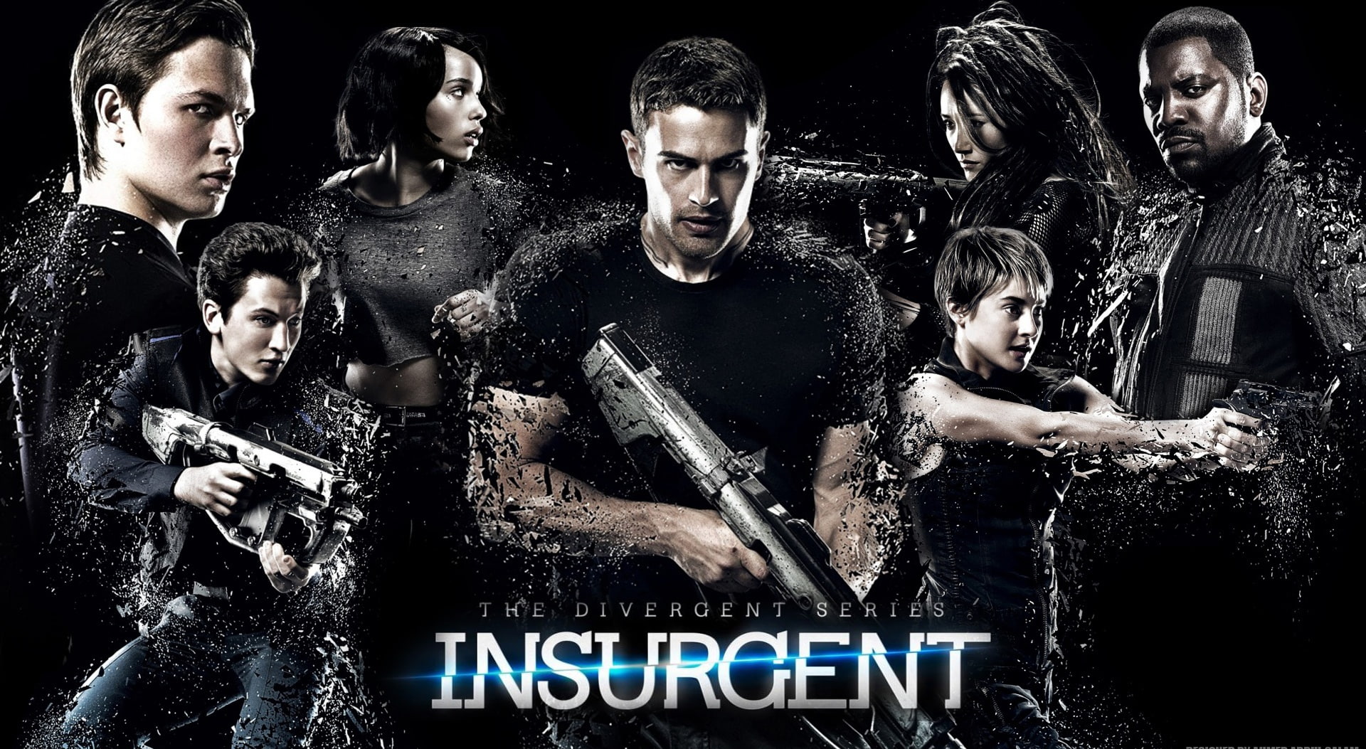 women, people, weapon, males, night, anger, mid adult, Other Movies, 1080P, men, aggression, gun, black background, insurgent, crime, adult, young women, HD Wallpaper