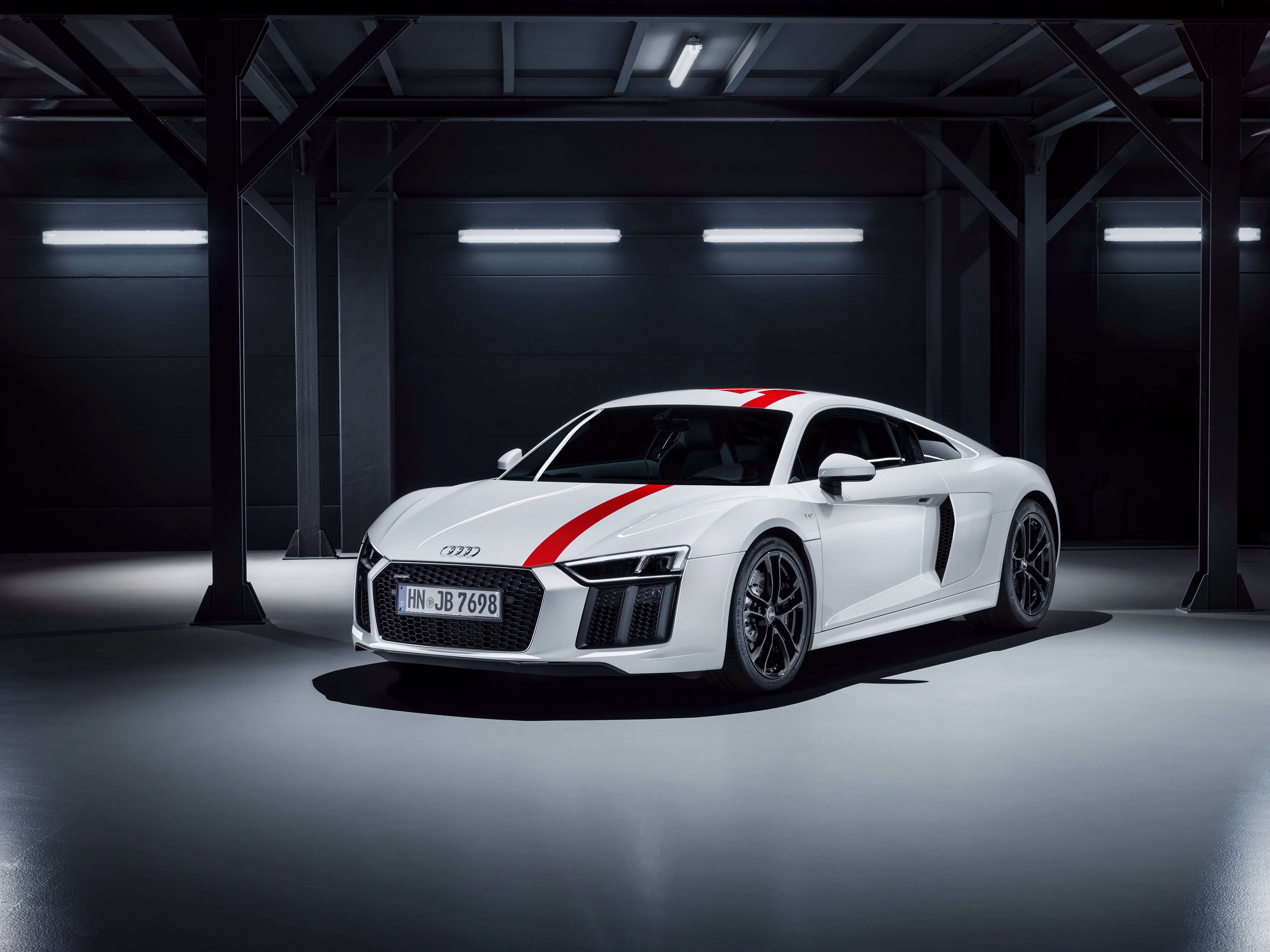 2018, Audi R8 V10 RWS, 4K, 4K, Frankfurt Motor Show, HD Wallpaper