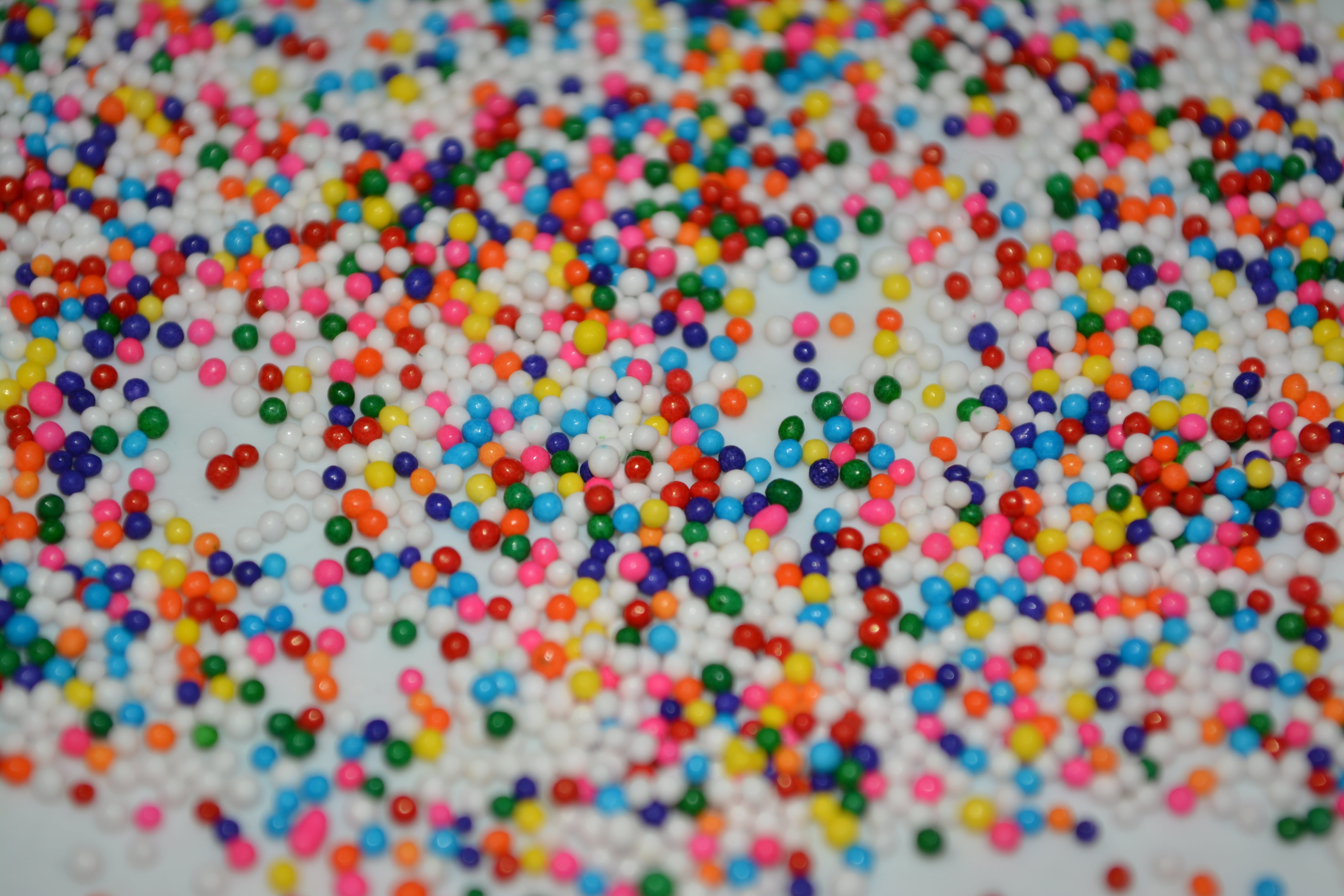 decoration, colorful, celebration, 5K, festive, sprinkle, baking, large group of objects, multi Colored, temptation, choice, topping, variation, indoors, HD Wallpaper
