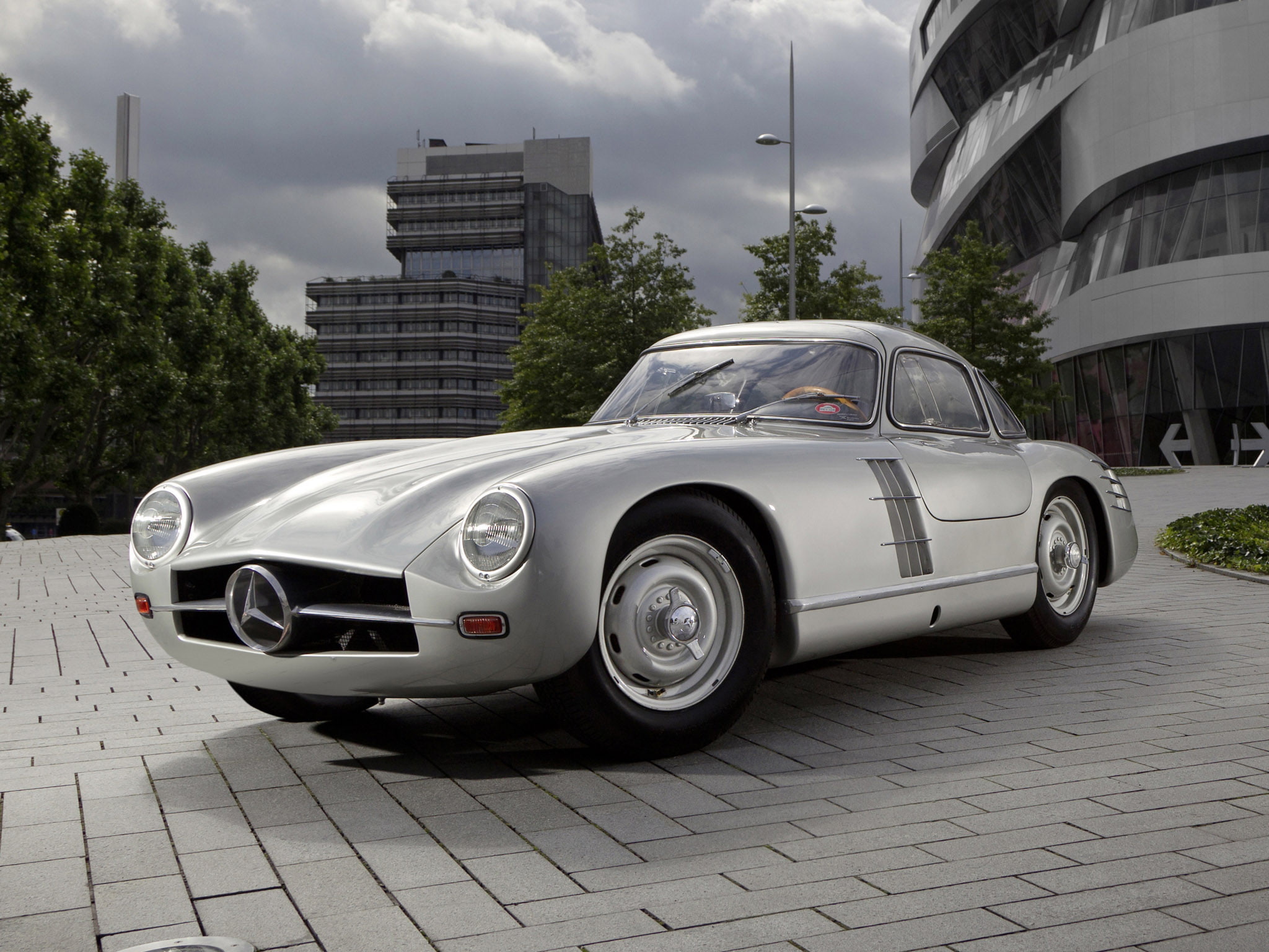 supercar, 1953, w194, 300sl, 1080P, transaxle, benz, retro, mercedes, supercars, prototype, HD Wallpaper