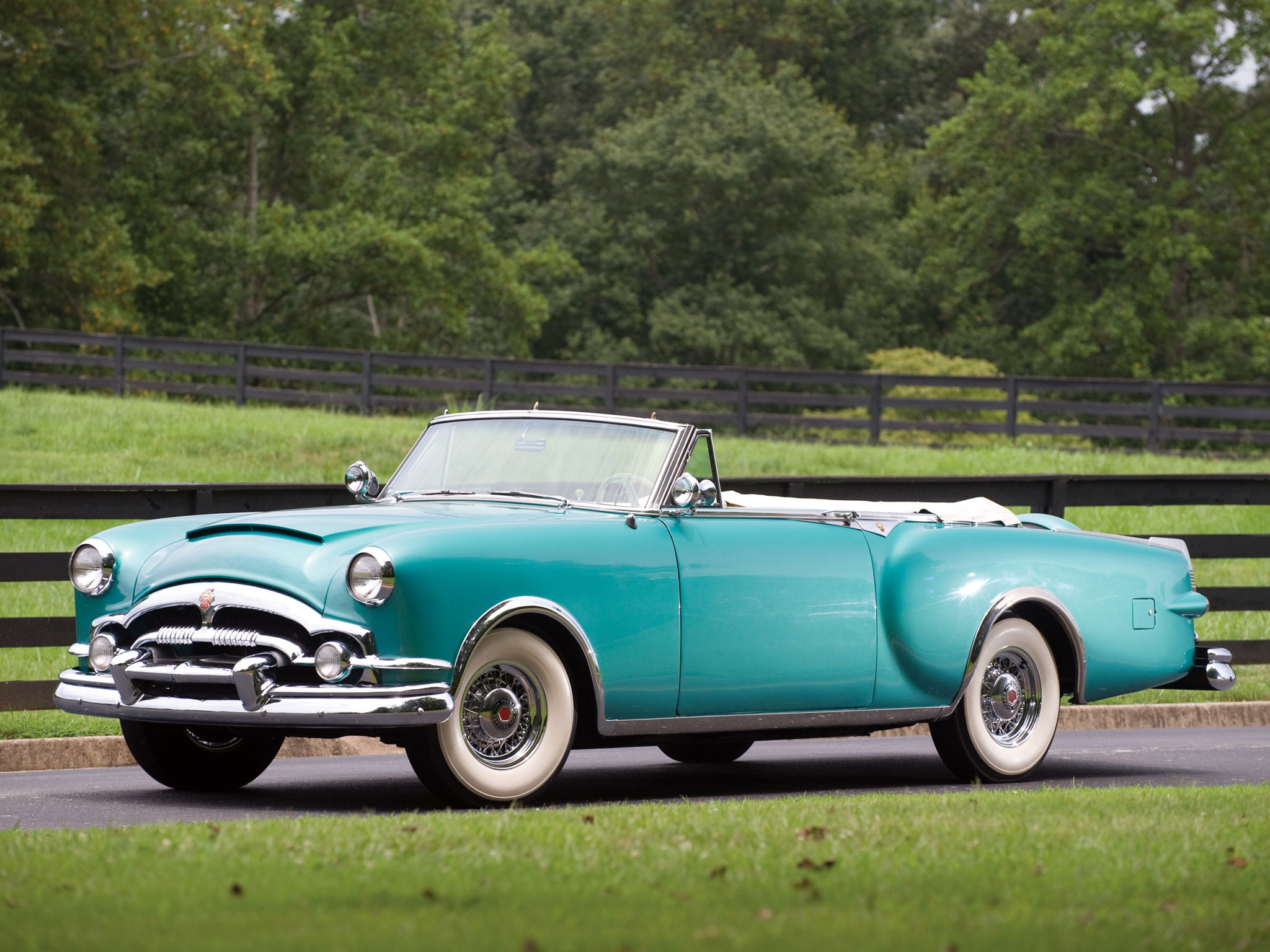 coupe, caribbean, retro, 1953, luxury, 1080P, packard, convertible, HD Wallpaper
