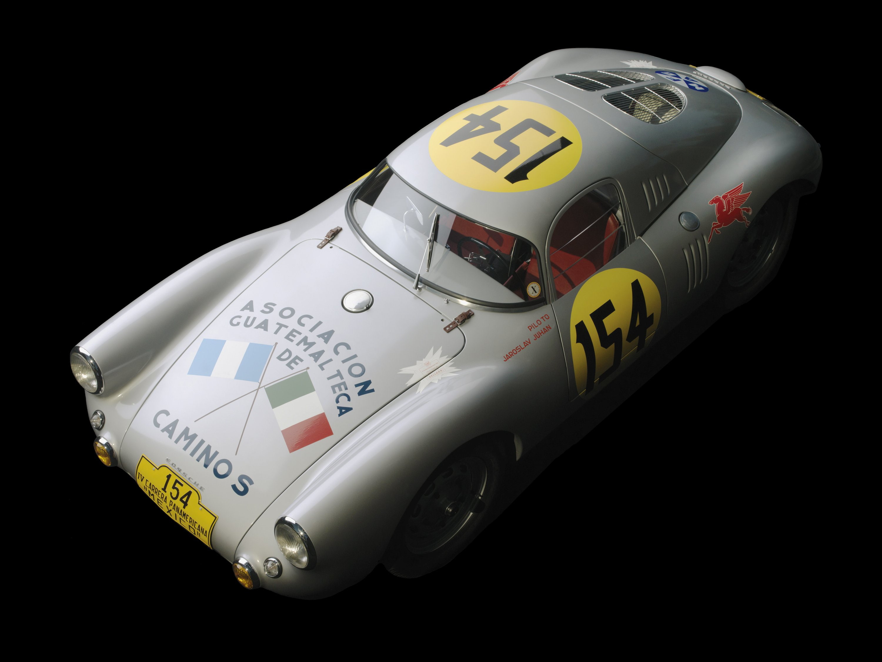 1953, 550, porsche, racing, panamericana, carrera, 2K, le mans, retro, coupe, race, HD Wallpaper