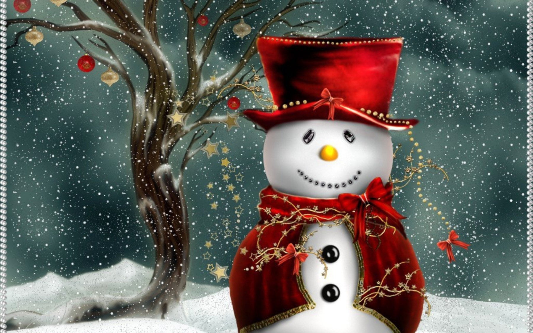 Christmas Ornaments, decoration, Snowman, art and craft, december, close-up, snowing, cultures, greeting, humor, ice, 720P, top, christmas Decoration, HD Wallpaper