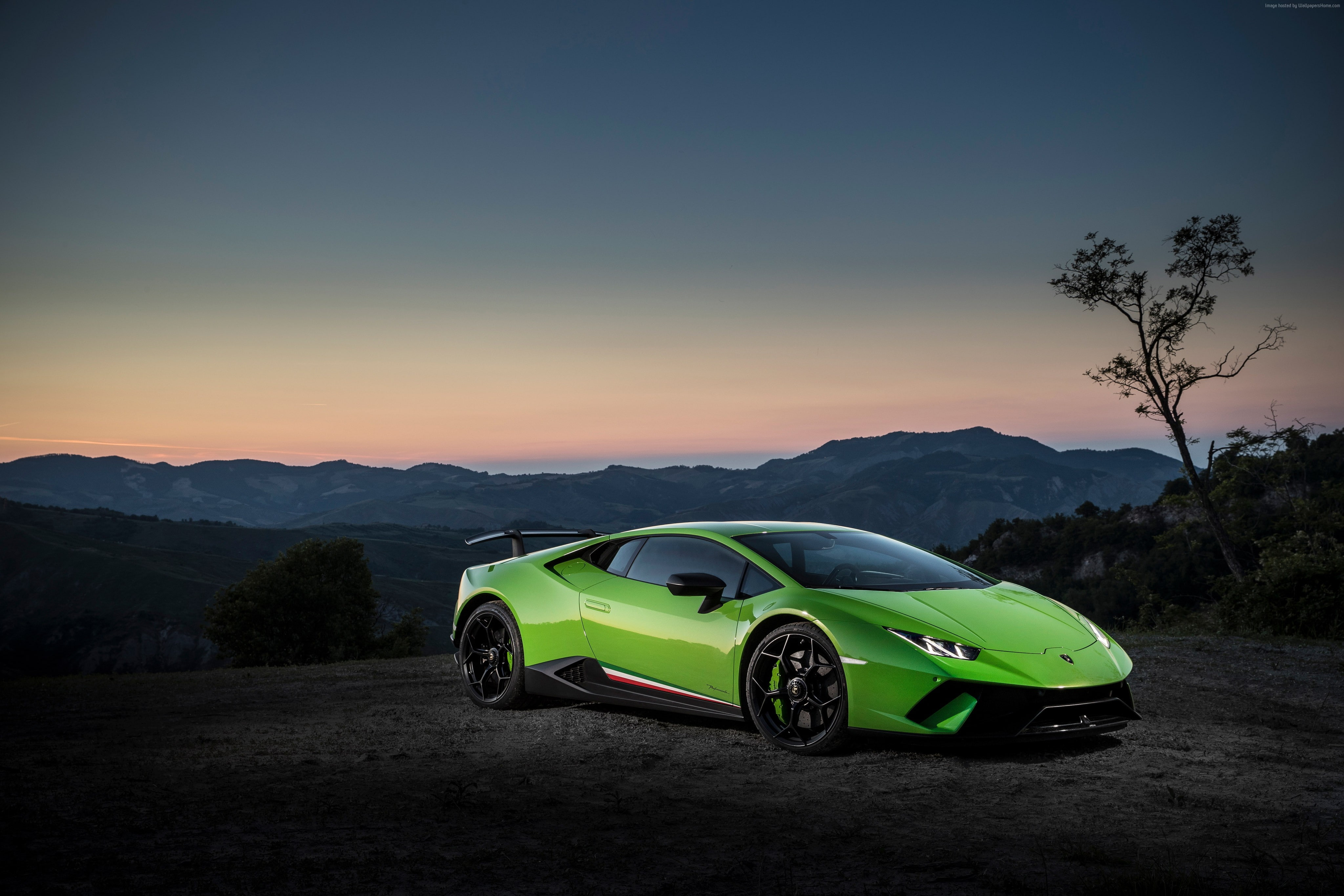 2018 Cars, 4K, 7K, Lamborghini Huracan Performante, HD Wallpaper