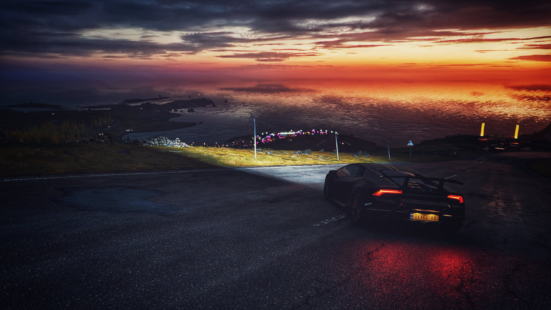 Forza Horizon 4, Huracan performante, Lamborghini, 1080P, Forza, Lamborghini Huracan Performante, video games, car, HD Wallpaper