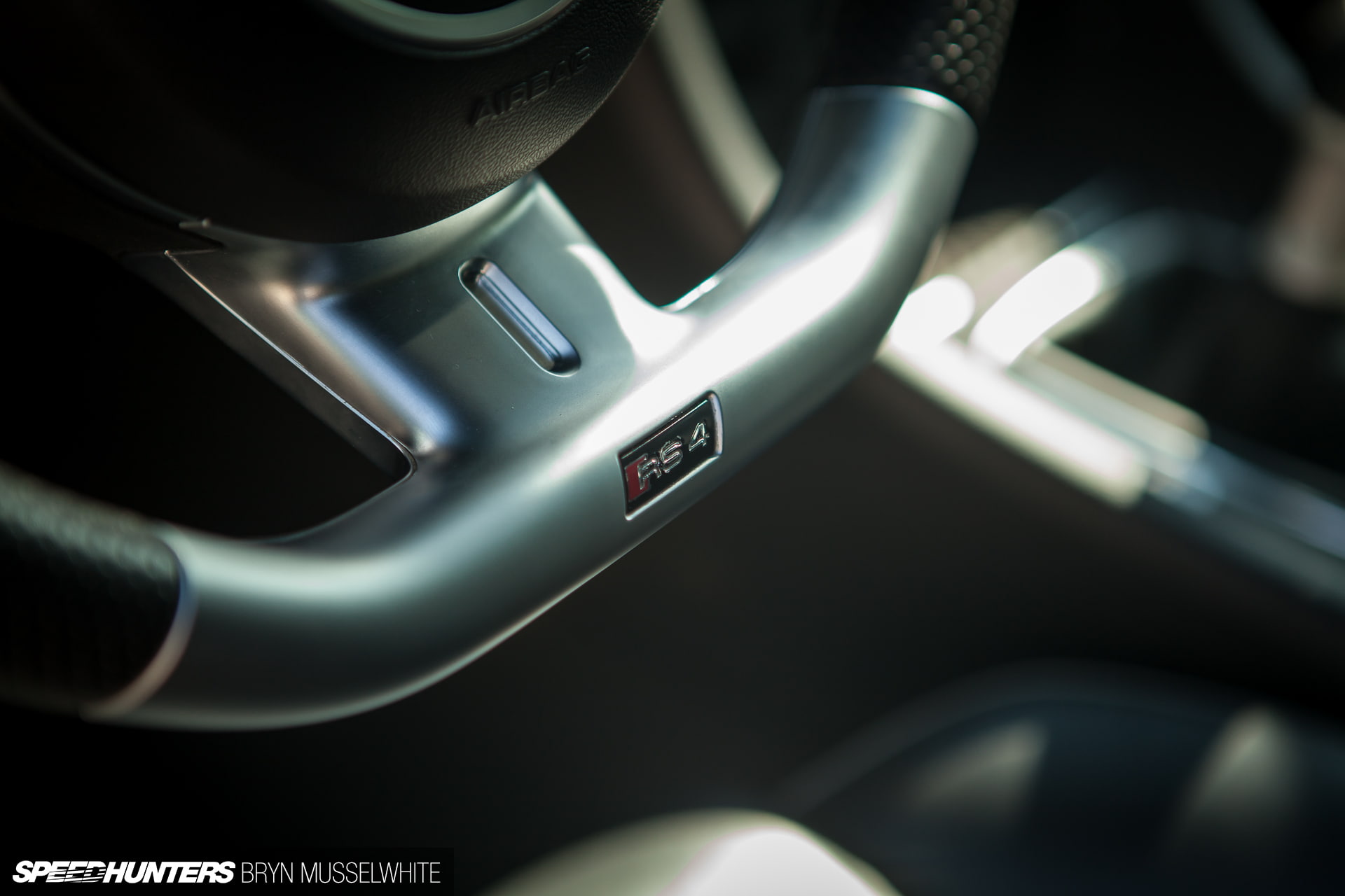 wheel, 1080P, rs, audi, tool, metal, hd, rs4, cars, steering, gray, macro, interior, HD Wallpaper