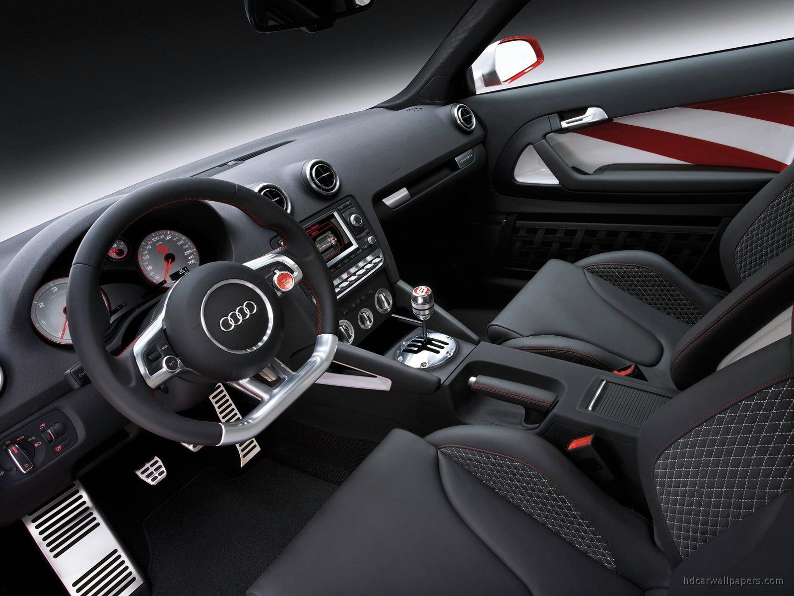 tdi, 720P, quattro, cars, steering, clubsport, wheel, interior, audi, black, HD Wallpaper