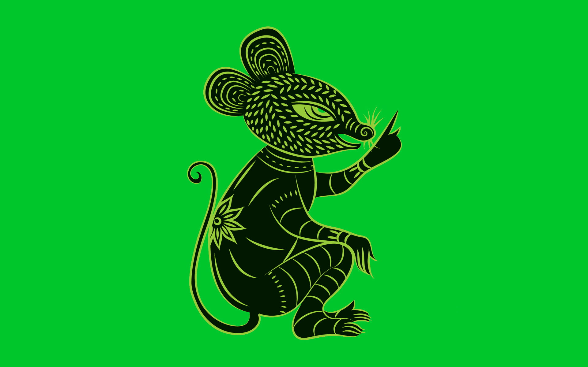 1080P, mouse, Zune, zodiac, HD Wallpaper