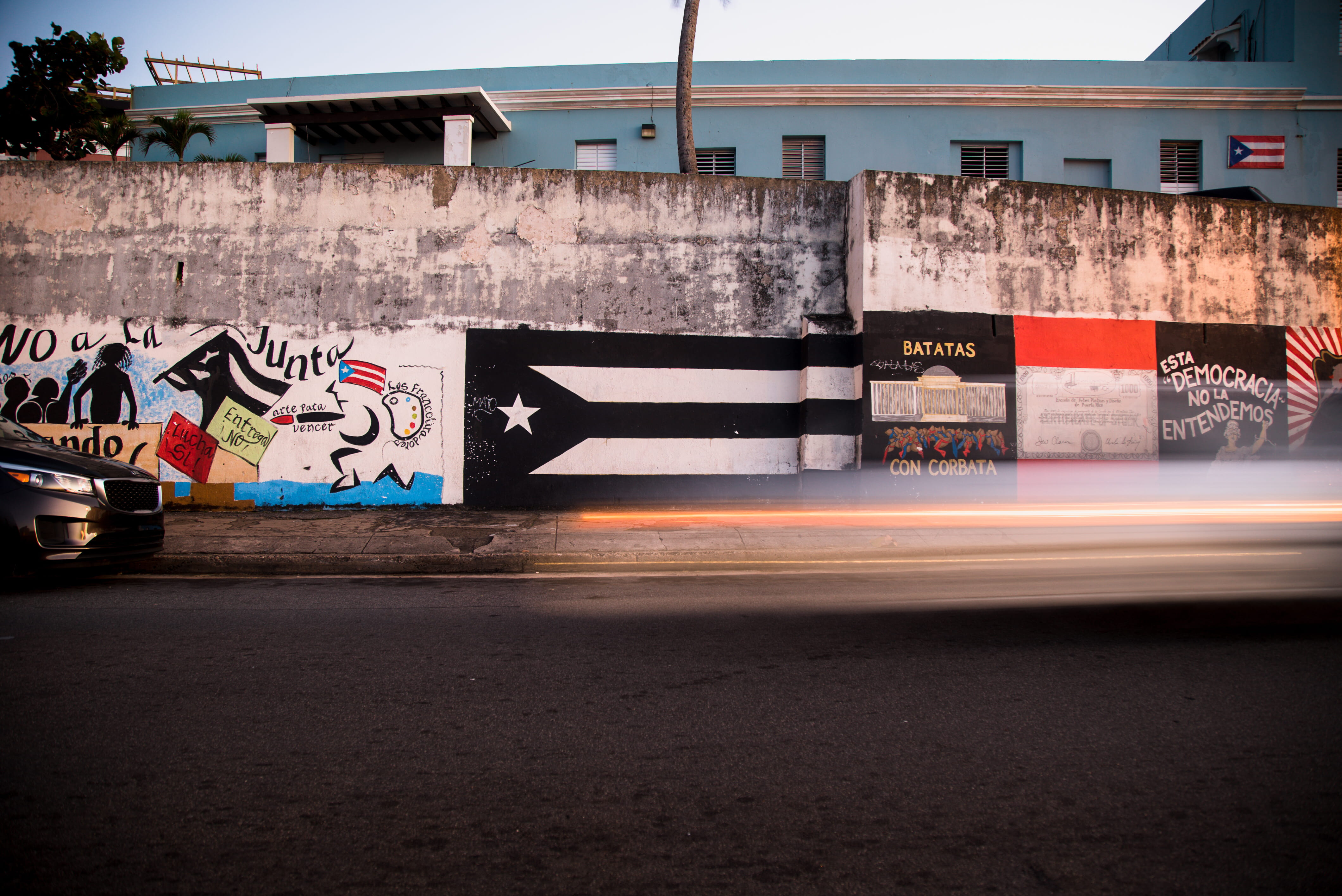 art and craft, wall, built structure, stripes, black and white, street art, art, text, no people, building, san juan, nature, puerto rico, wall - building feature, HD Wallpaper