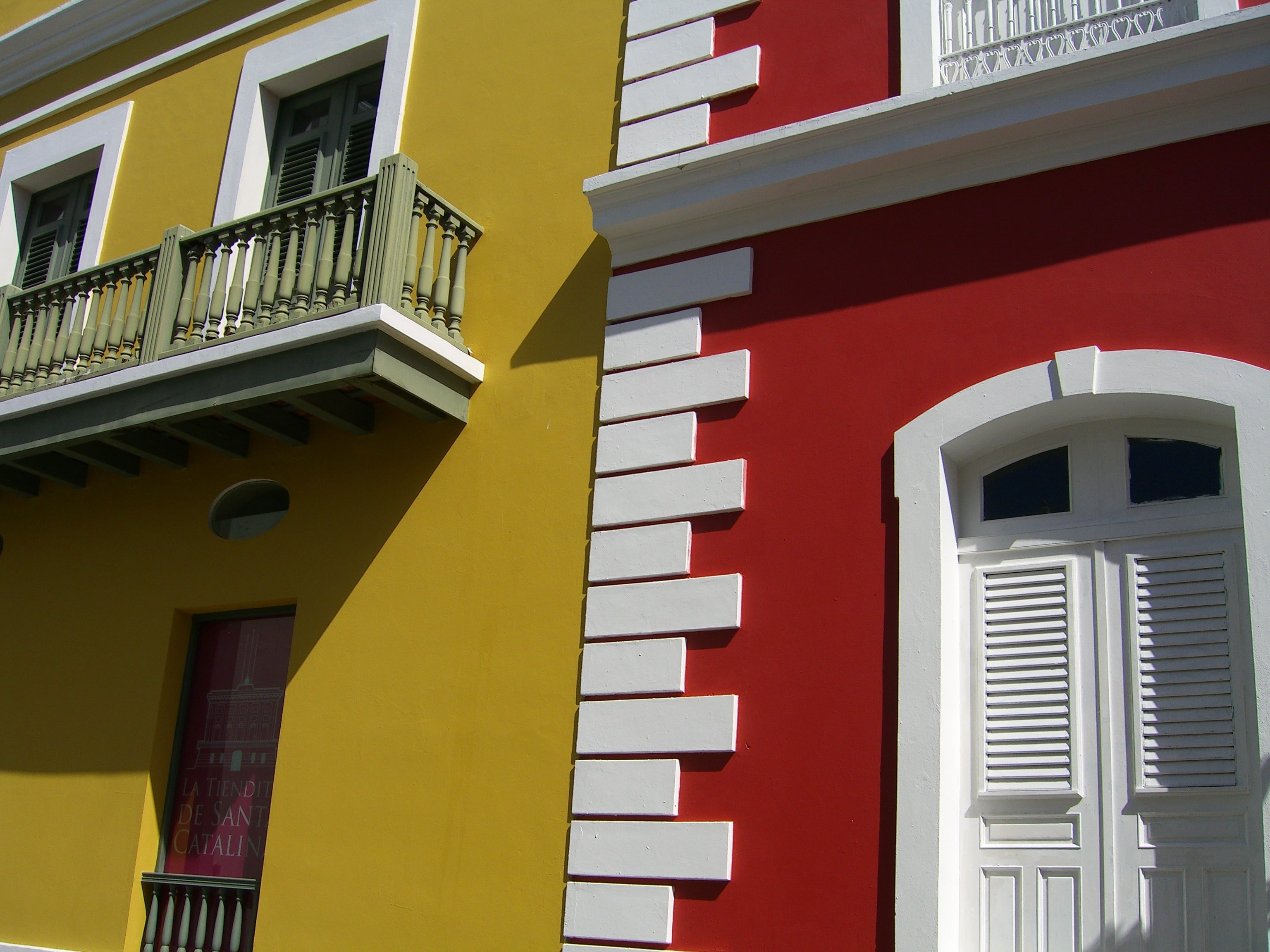 windows, buildings, doors, residential district, building Exterior, city, old san juan, outdoors, building, 2K, office building exterior, window, house, HD Wallpaper