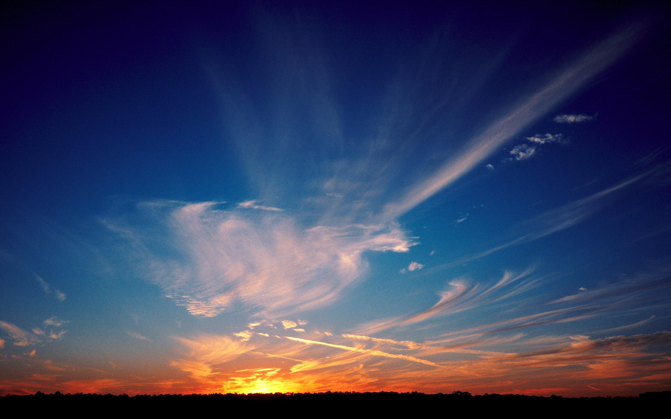 2K, light, time, clouds, coming, space, horizon, 3d and abstract, peace, HD Wallpaper
