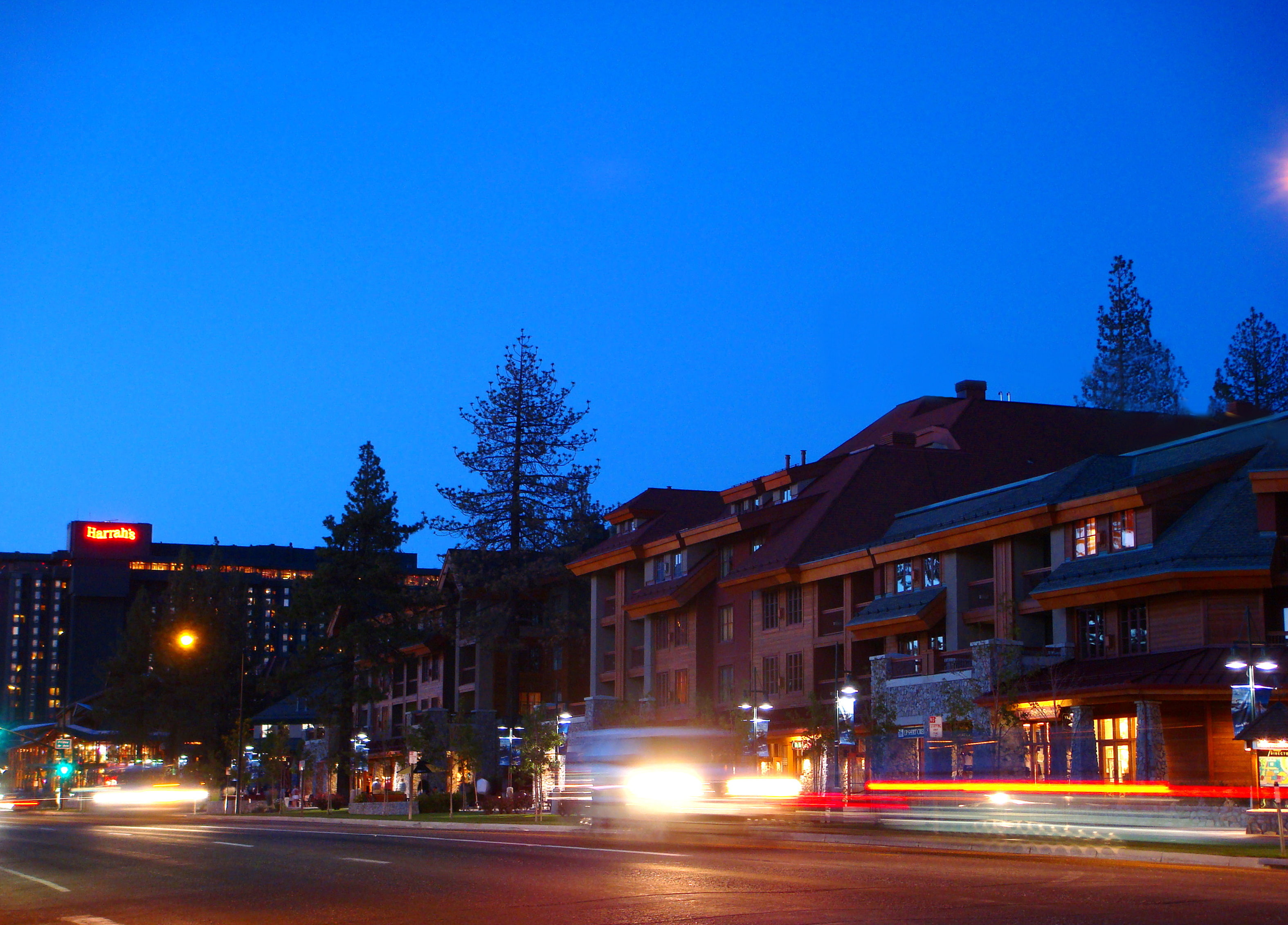 USA, city, South Lake Tahoe, the city, 2K, California, HD Wallpaper