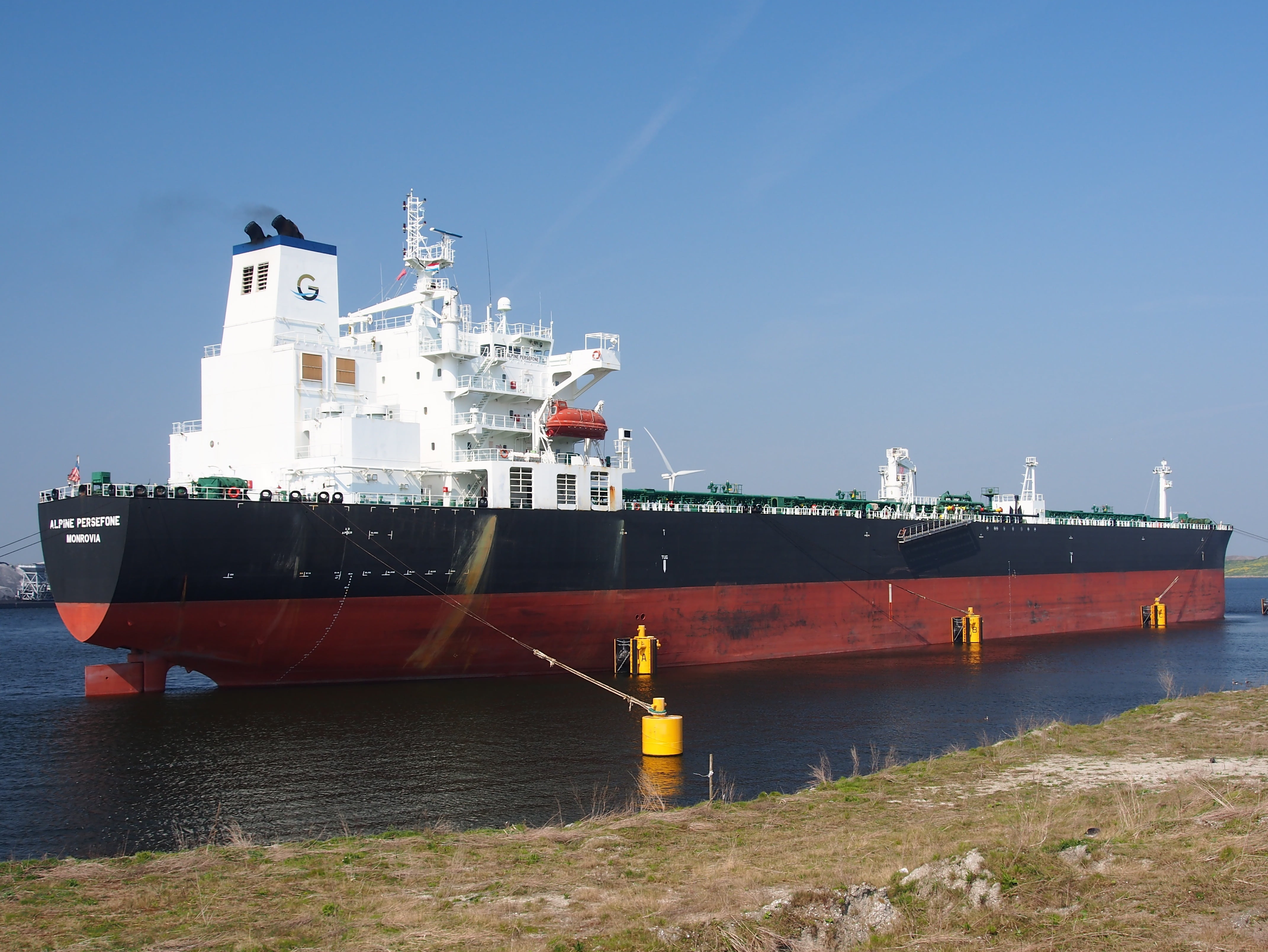 mode of transportation, sky, freighter, port of amsterdam, commercial dock, nature, ship, oil tanker, architecture, persefone, passenger craft, industrial ship, HD Wallpaper