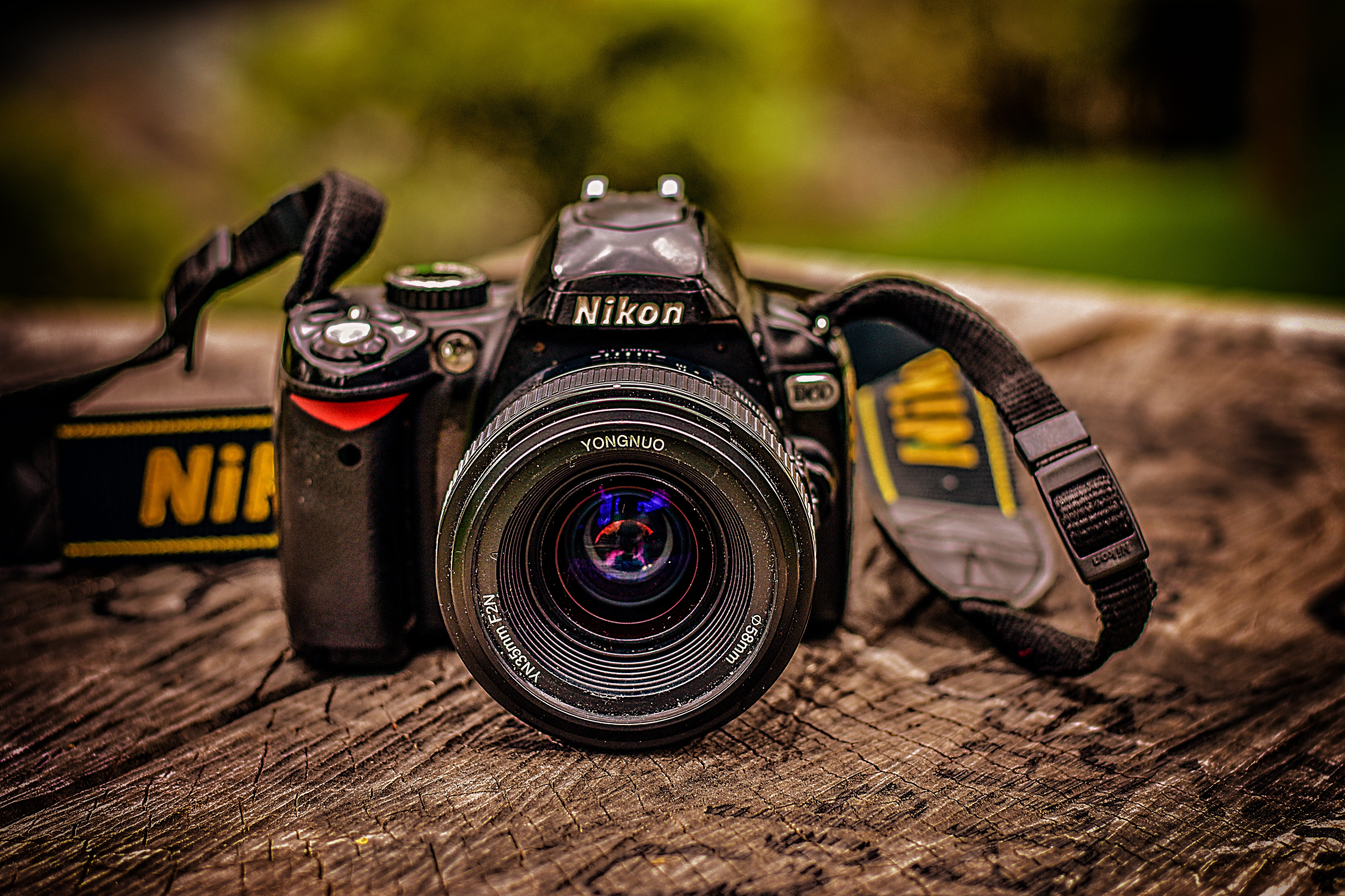 lens - optical instrument, wood - material, photo, photographic equipment, retro styled, team, table, close-up, camera - photographic equipment, antique, HD Wallpaper