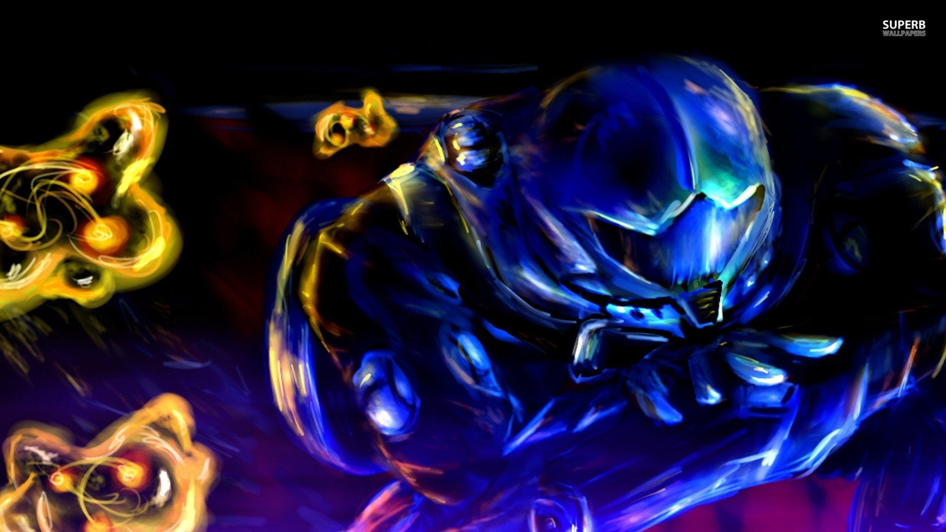 metroid samus aran metroid fusion, 1080P, HD Wallpaper