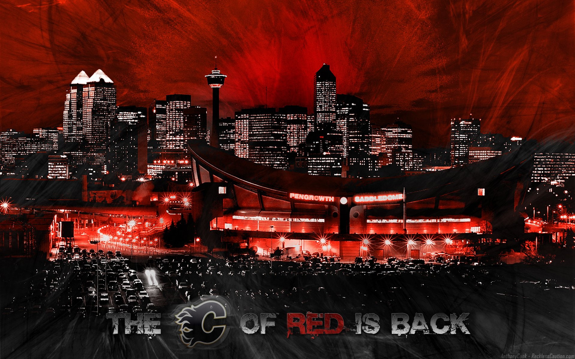 nhl, 1080P, calgary, flames, hockey, HD Wallpaper