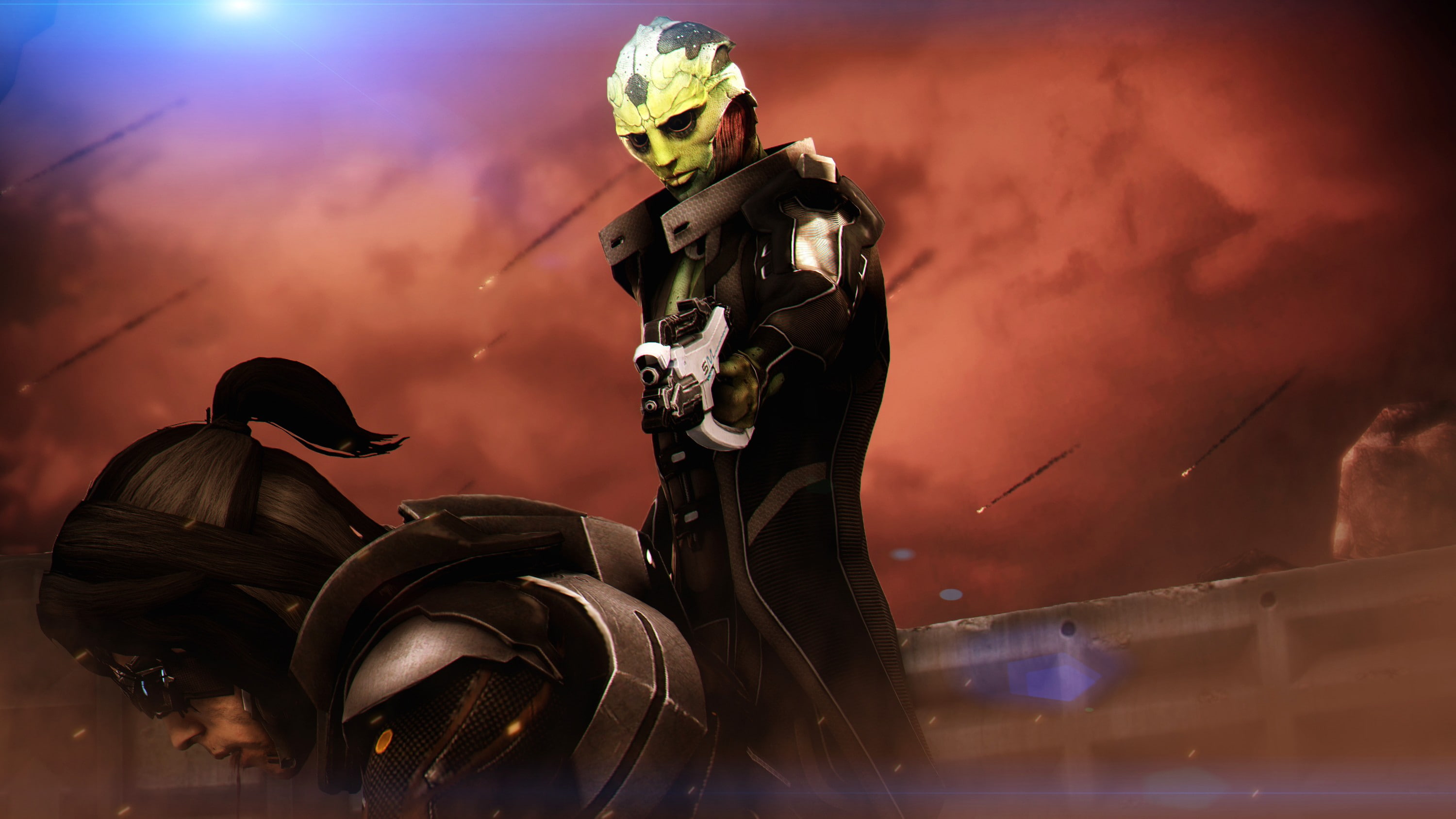 Thane Krios, video games, 2K, Mass Effect, HD Wallpaper